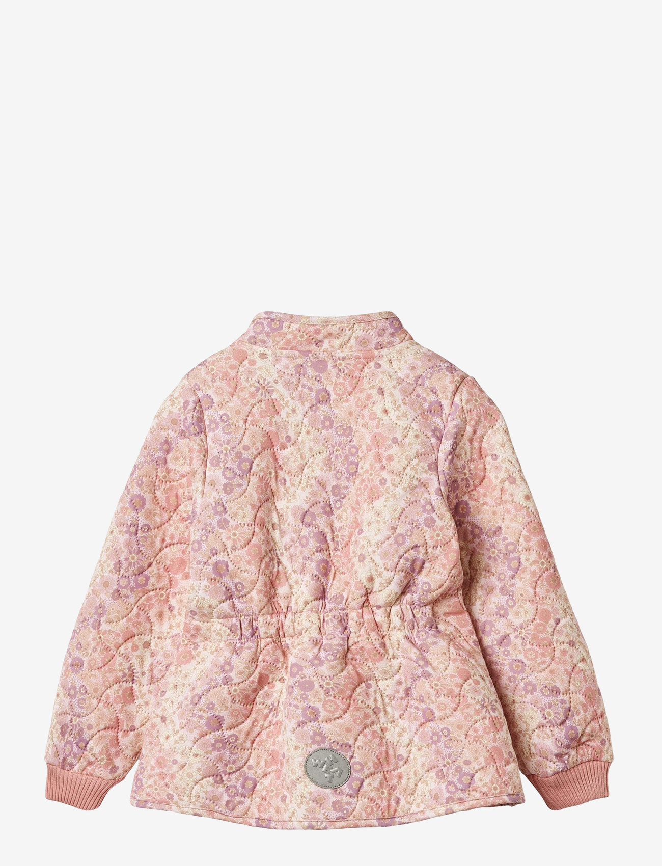 Wheat - Thermo Jacket Thilde - efterårsjakker - lilac flower rainbow - 1