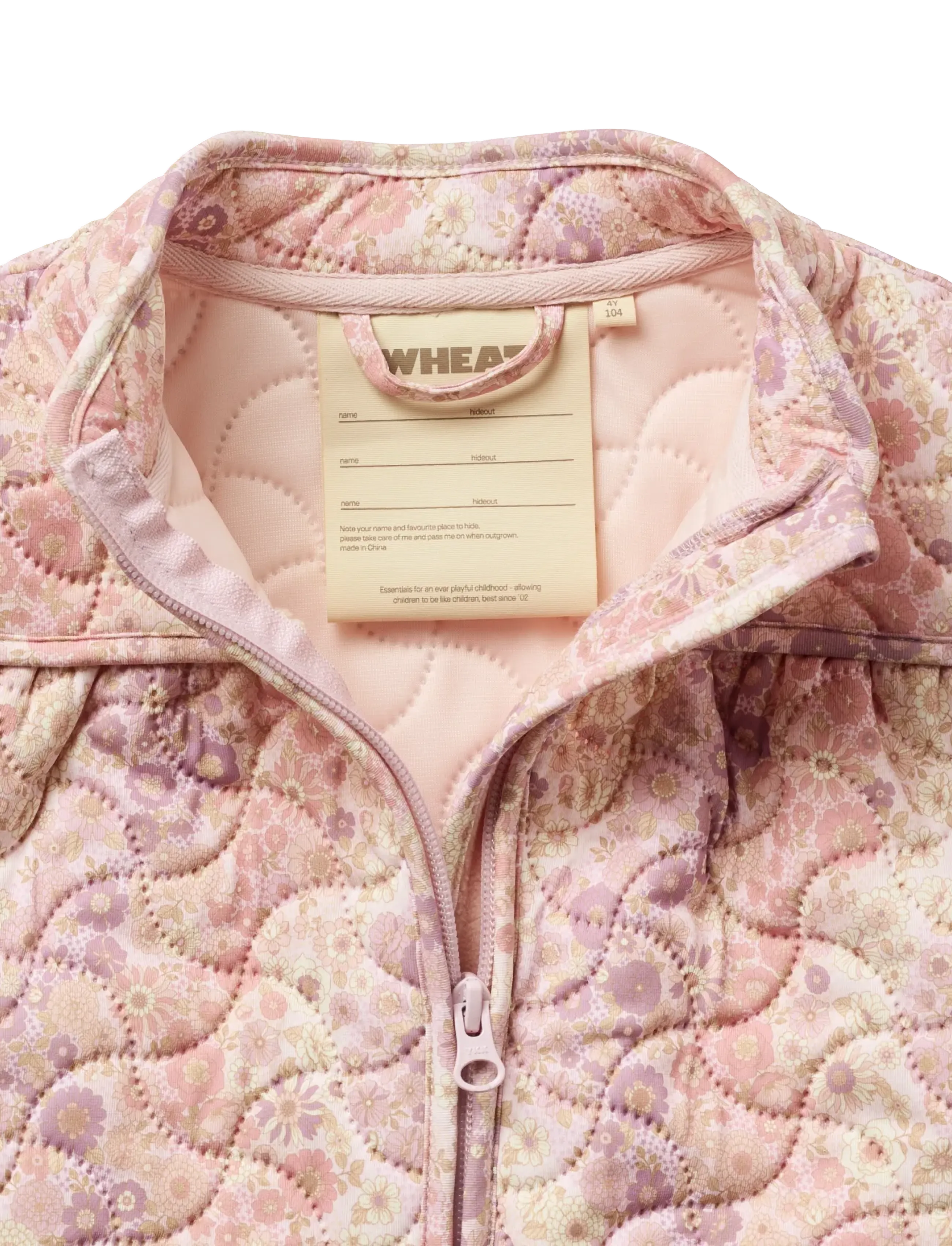 Wheat - Thermo Jacket Thilde - herbstjacken - lilac flower rainbow - 3