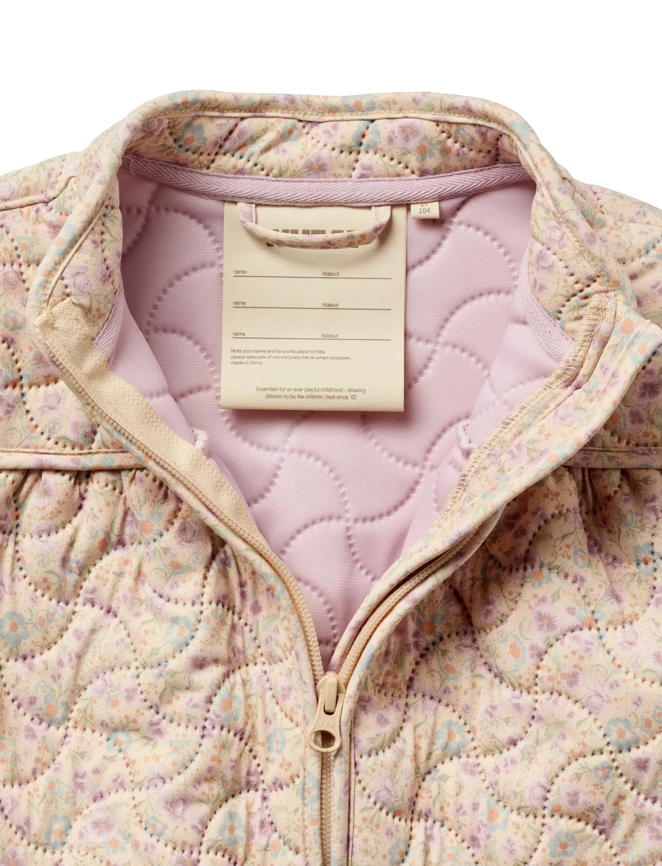 Wheat - Thermo Jacket Thilde - fall jackets - pansies - 2