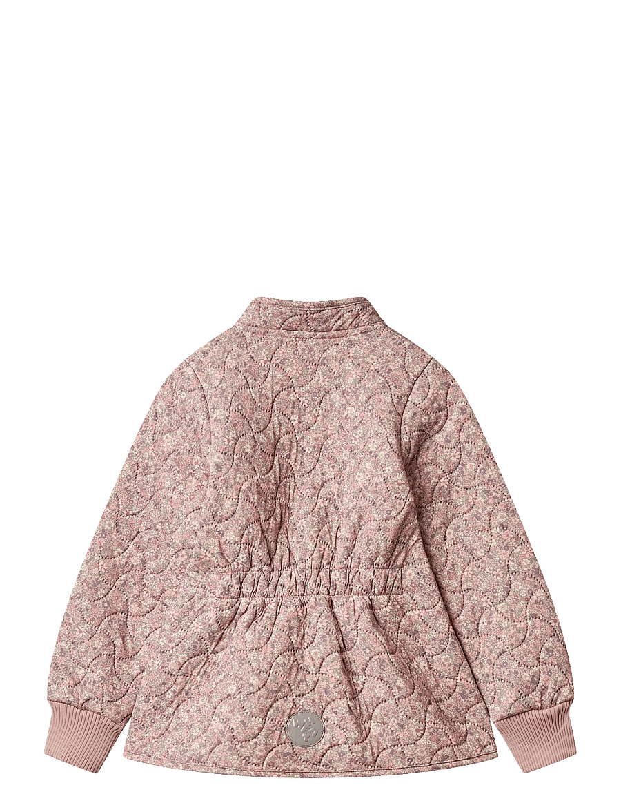 Wheat - Thermo Jacket Thilde - quiltede jakker - powder flower meadow - 1