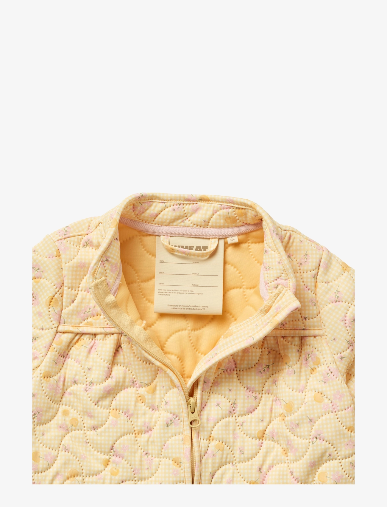 Wheat - Thermo Jacket Thilde - höstjackor - yellow cherries - 2