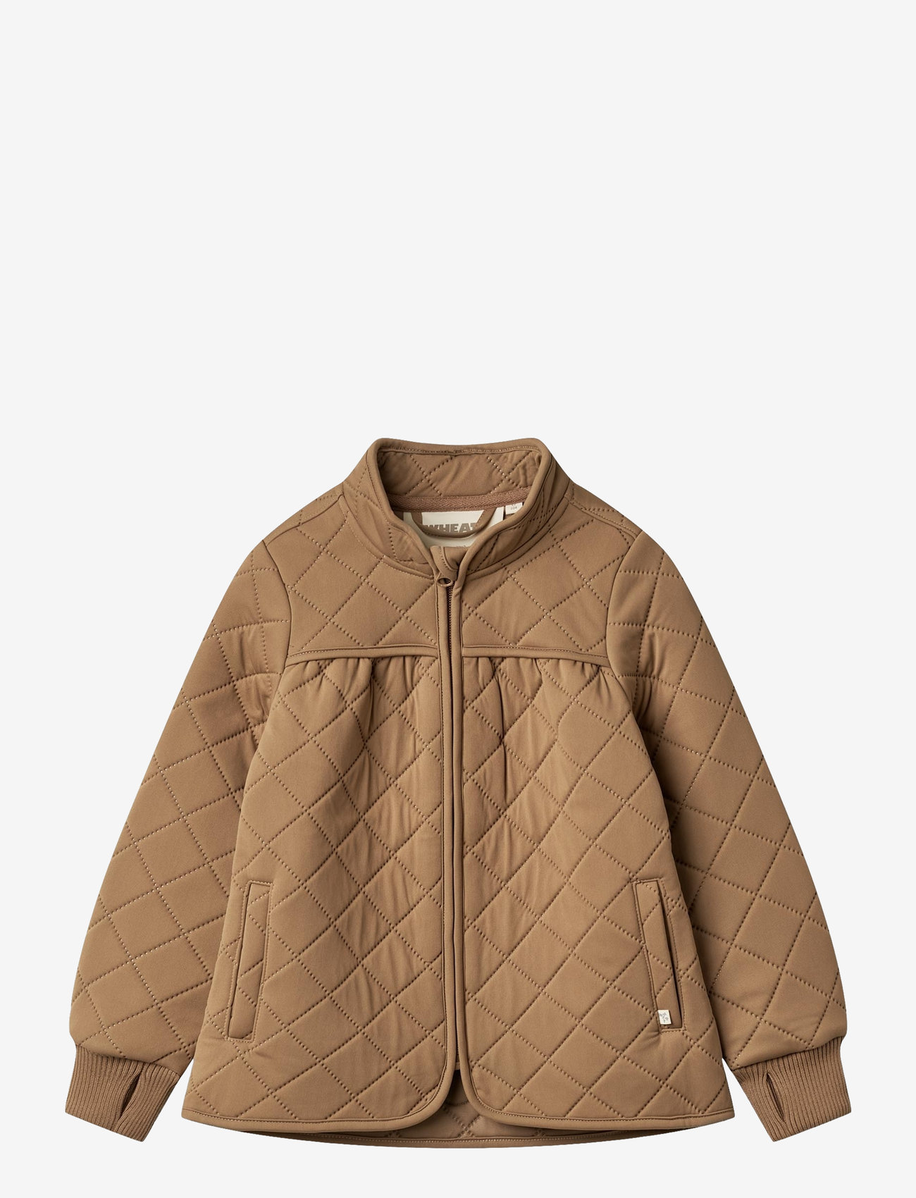 Wheat - Thermo Jacket Thilde - efterårsjakker - hazel - 0