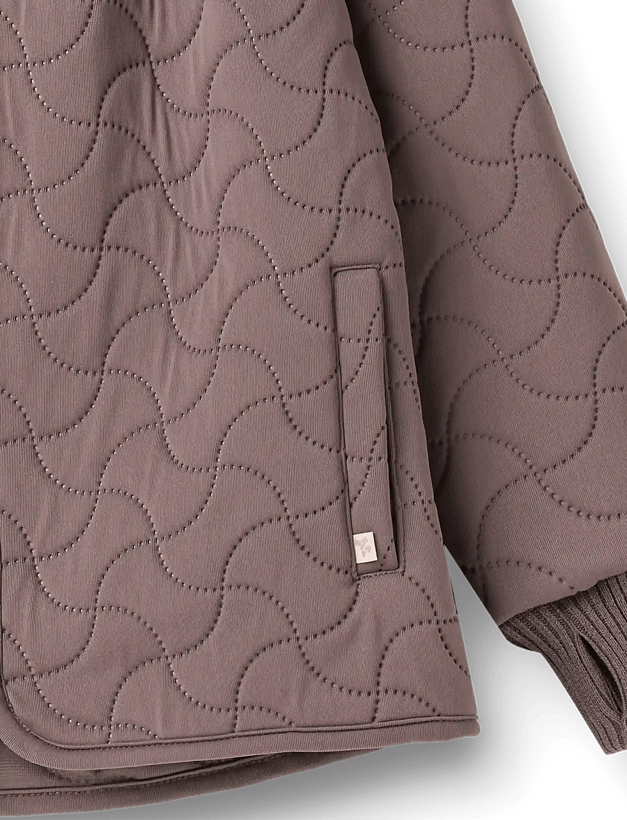Wheat - Thermo Jacket Thilde - thermo jackets - plum - 2