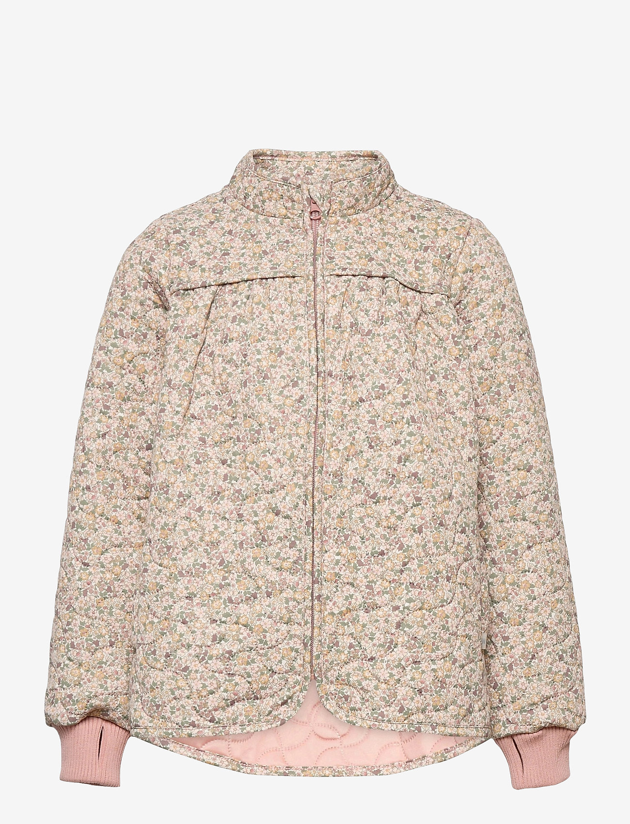 Wheat - Thermo Jacket Thilde - eggshell flowers - 0