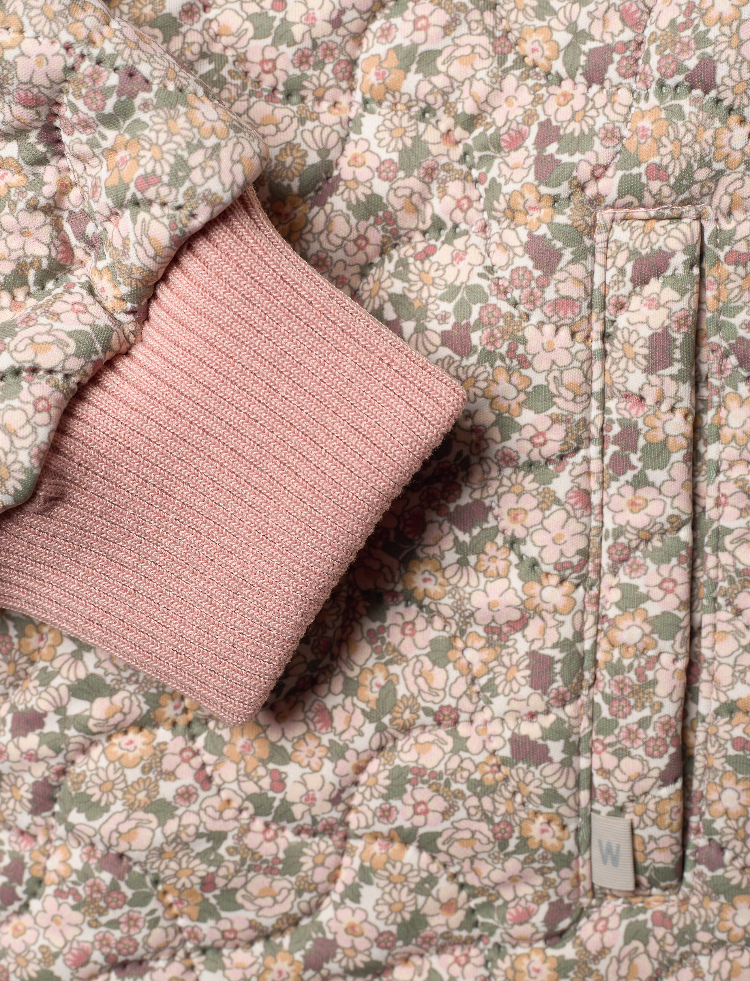 Wheat - Thermo Jacket Thilde - eggshell flowers - 3