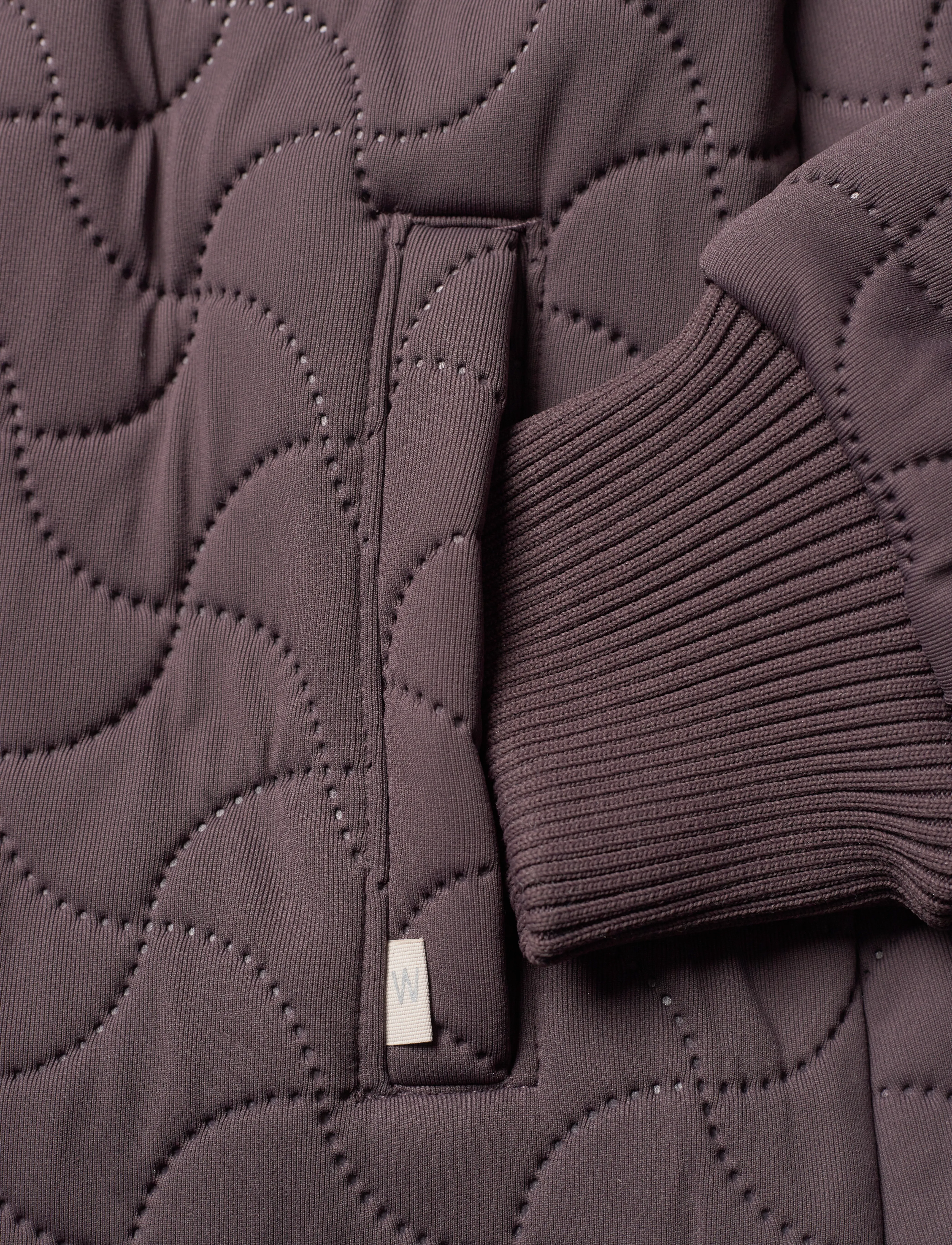 Wheat - Thermo Jacket Thilde - eggplant - 3