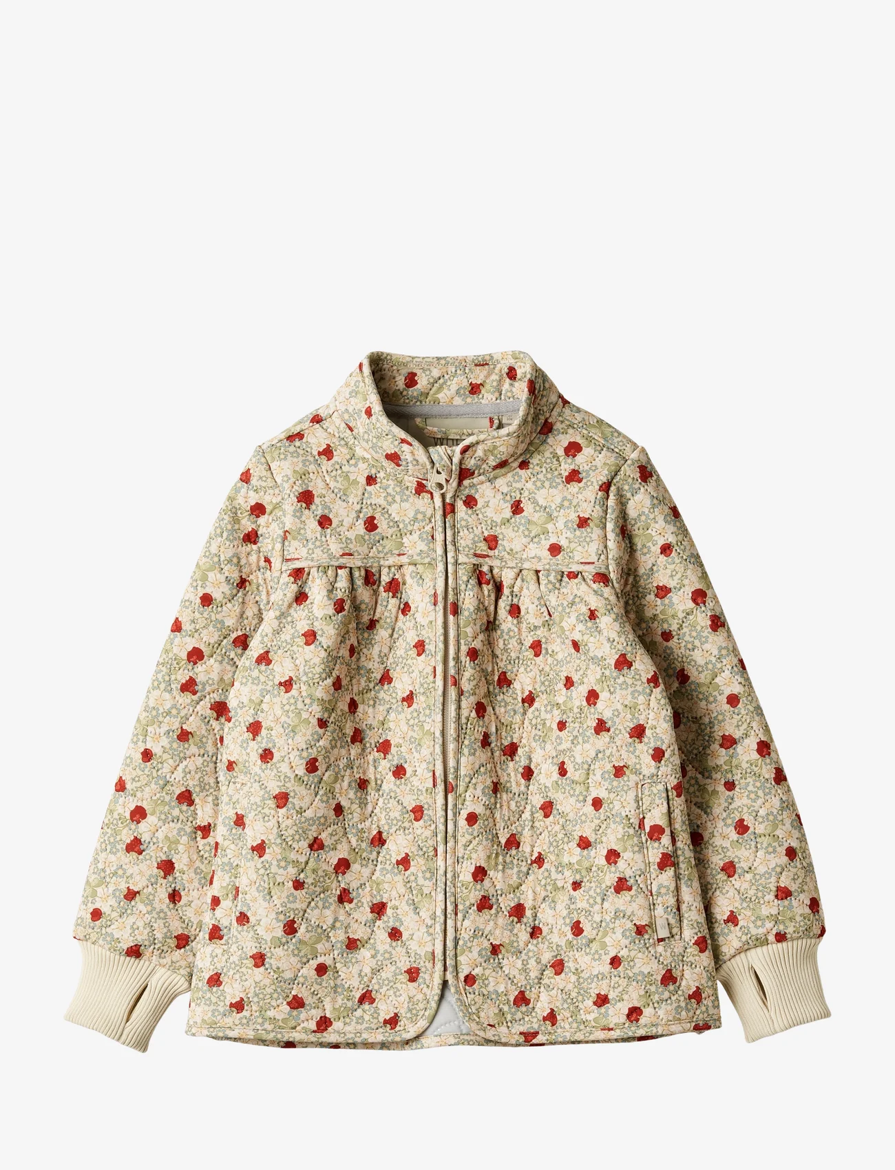 Wheat - Thermo Jacket Thilde - thermo jackets - strawberry - 1