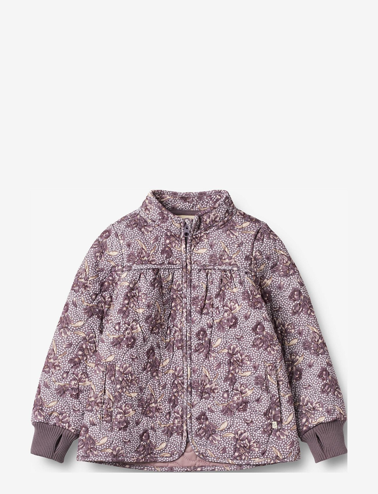 Wheat - Thermo Jacket Thilde - lilac tulips - 0