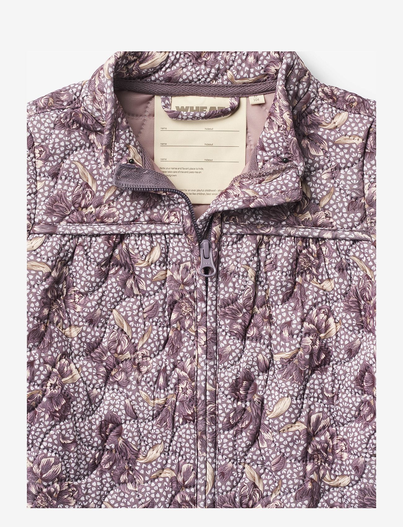 Wheat - Thermo Jacket Thilde - lilac tulips - 2