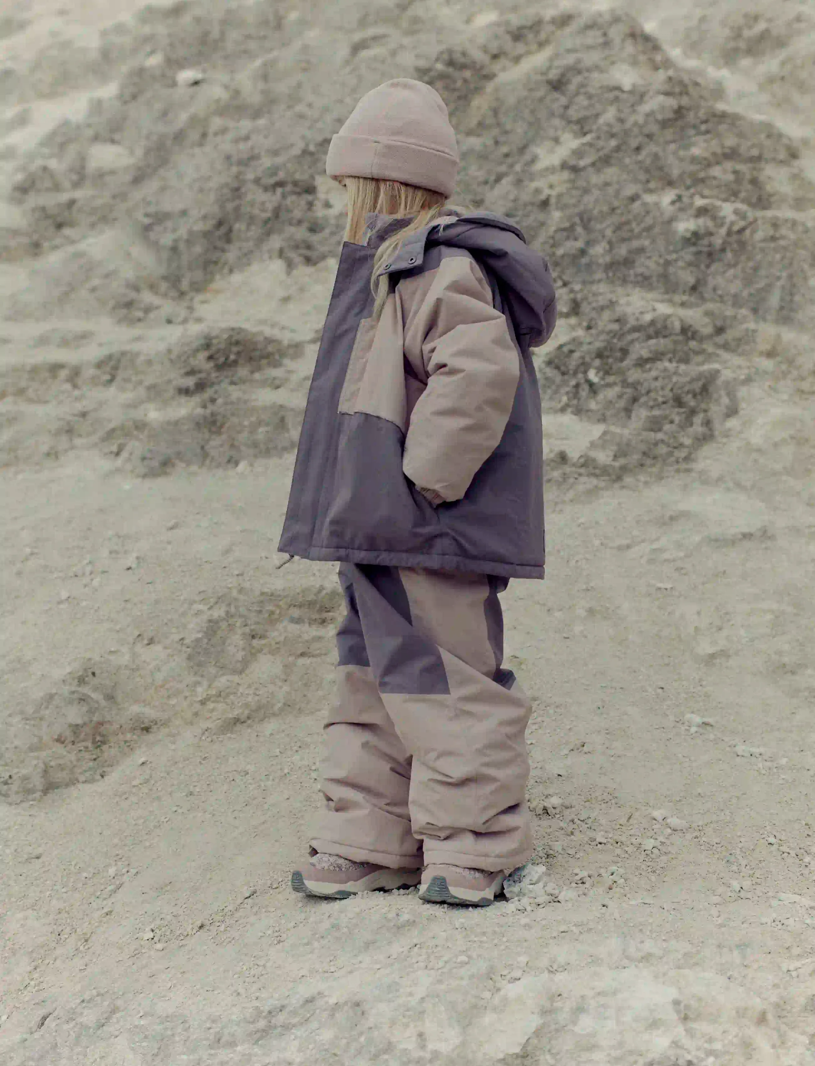 Wheat - Ski Jacket Sneen - ski jackets - purple stone - 4