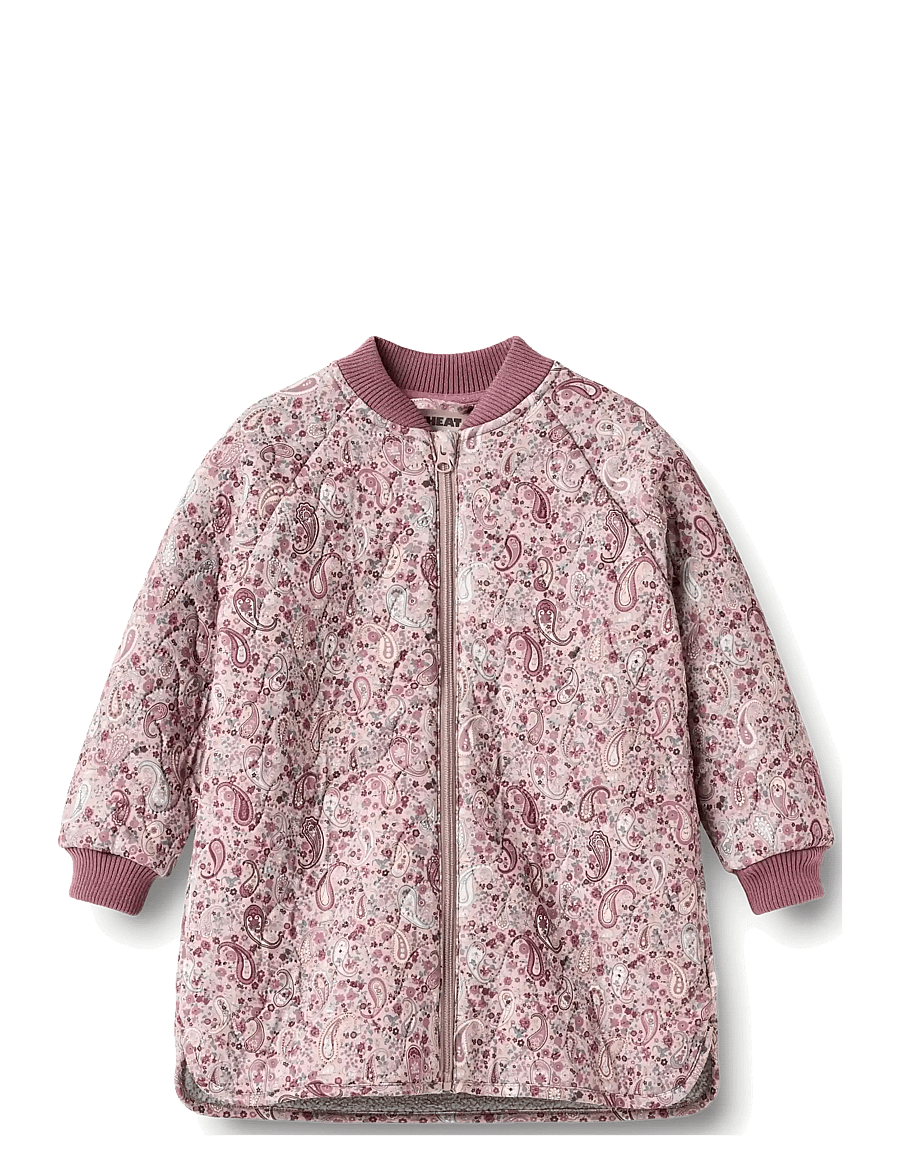 Wheat - Thermo Jacket Helga - thermo jackets - dry rose paisley - 0