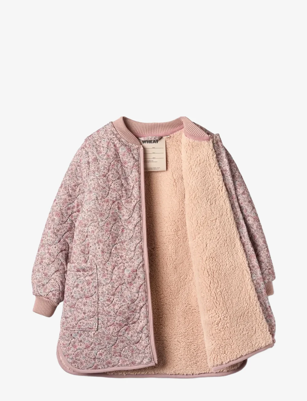Wheat - Thermo Jacket Helga - termojackor - soft lavender flowers - 2