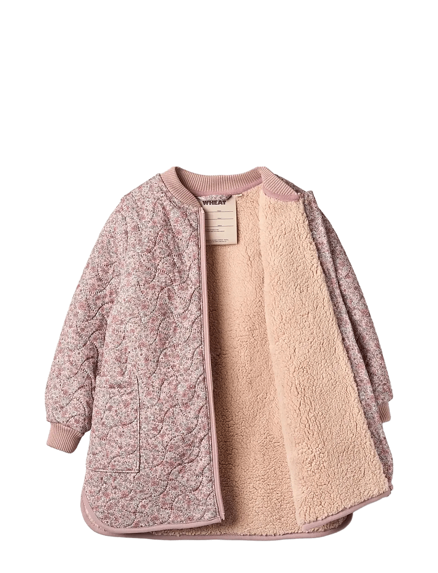 Wheat - Thermo Jacket Helga - termojakker - soft lavender flowers - 2