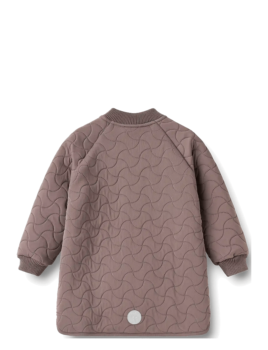 Wheat - Thermo Jacket Helga - thermo jackets - plum - 1