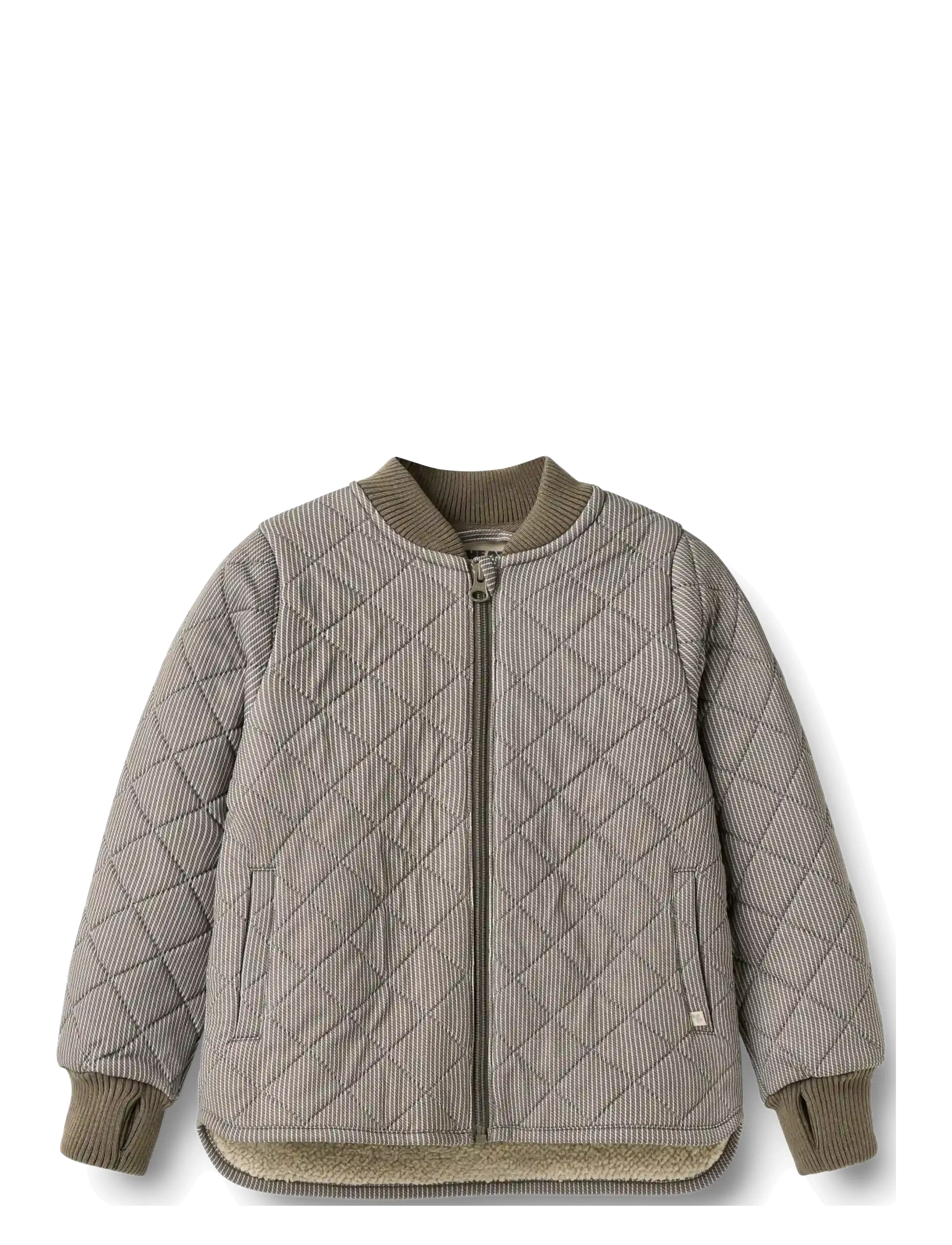 Wheat Thermo Jacket Benni - Teens 140-176 - BROWN STRIPE / brown