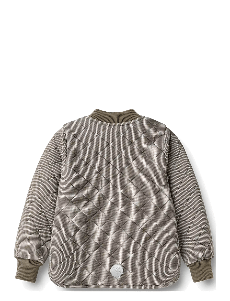Wheat - Thermo Jacket Benni - termojakker - brown stripe - 1