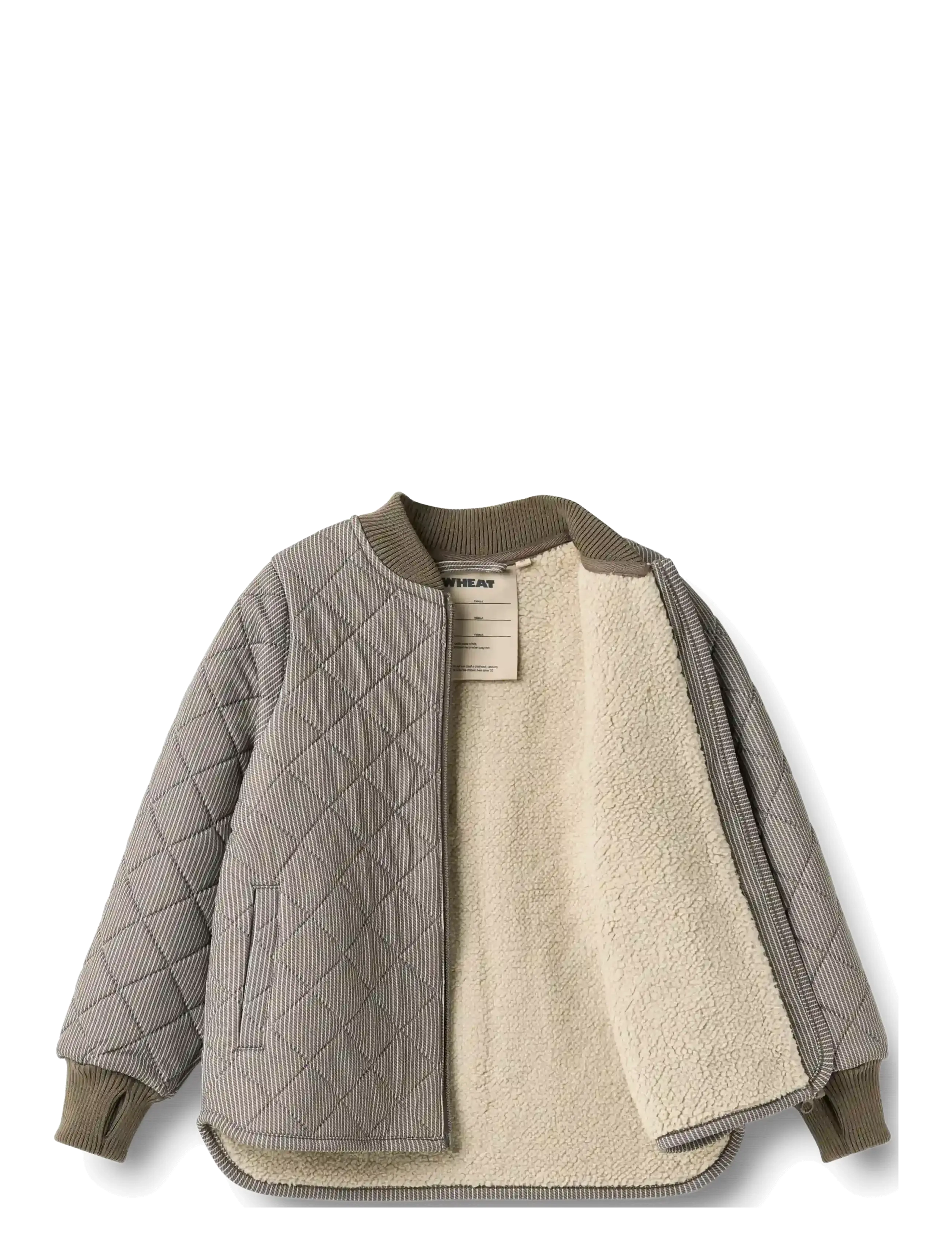 Wheat - Thermo Jacket Benni - termojakker - brown stripe - 2