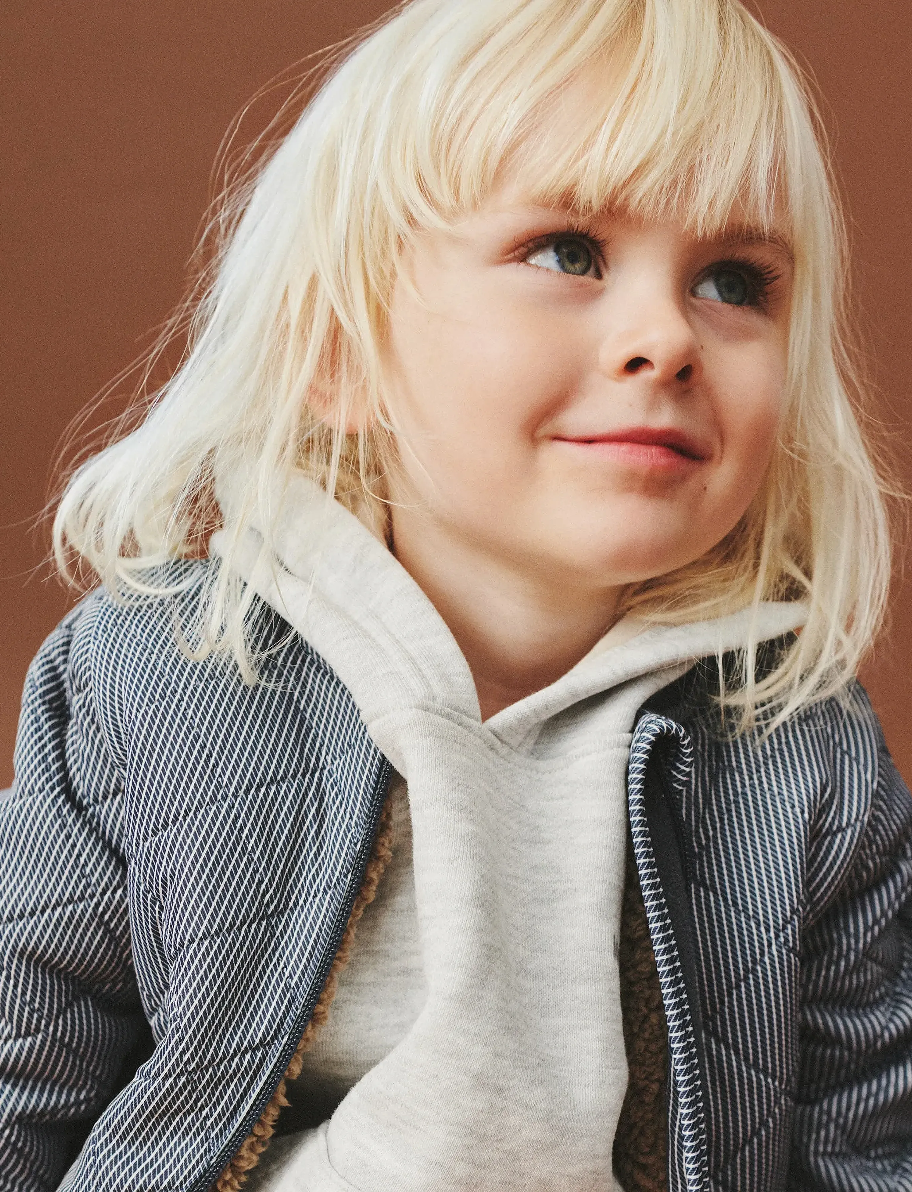Wheat - Thermo Jacket Benni - ink stripe - 4