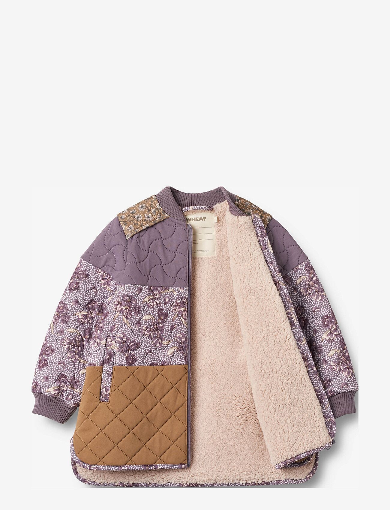 Wheat - Thermo Jacket Hadis - lilac tulips - 2