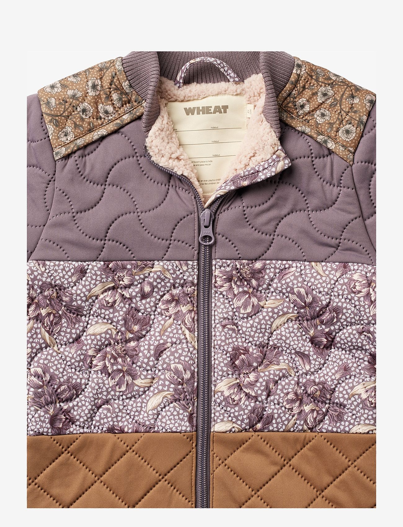 Wheat - Thermo Jacket Hadis - lilac tulips - 3