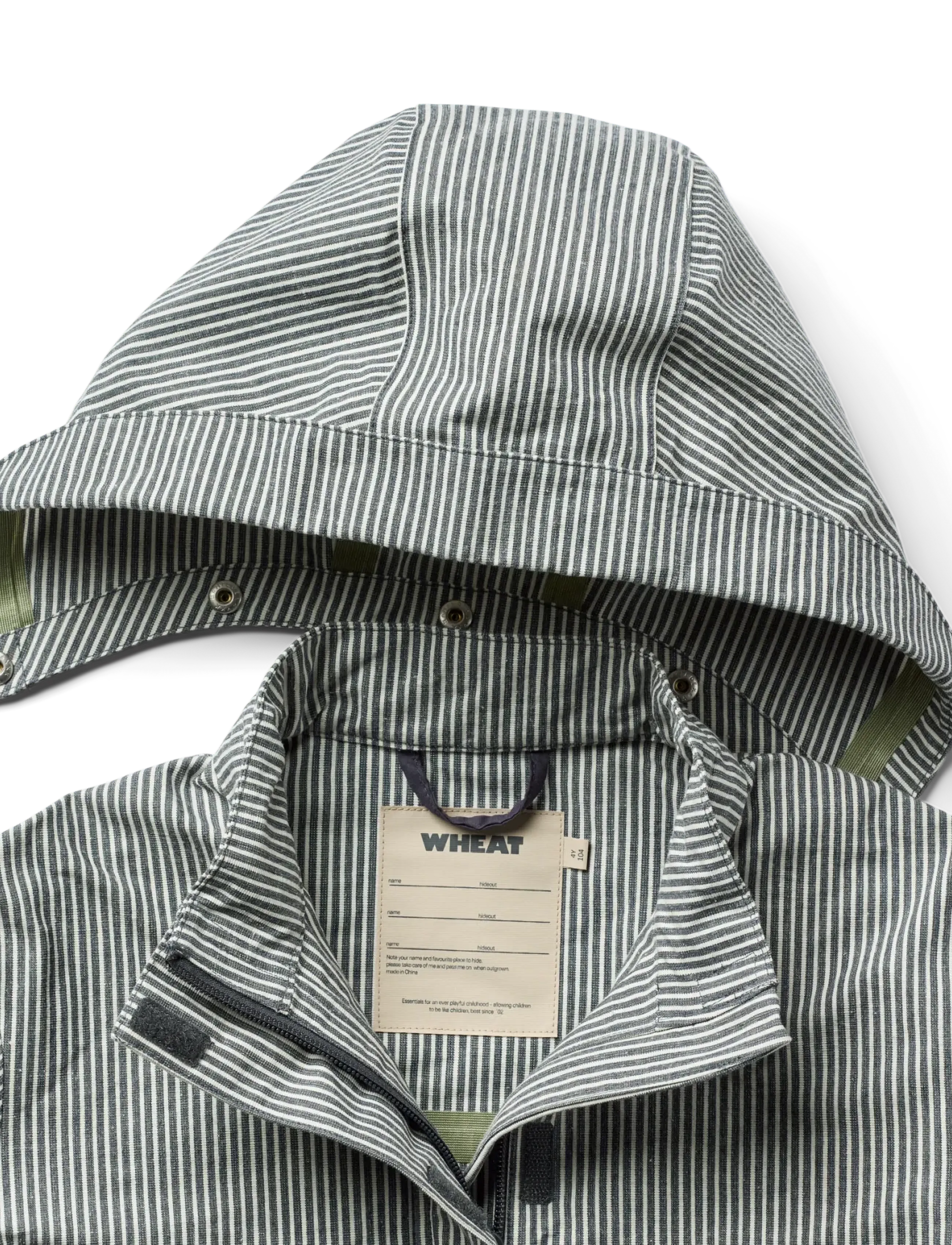 Wheat - Parka Spriing - navy stripe - 2