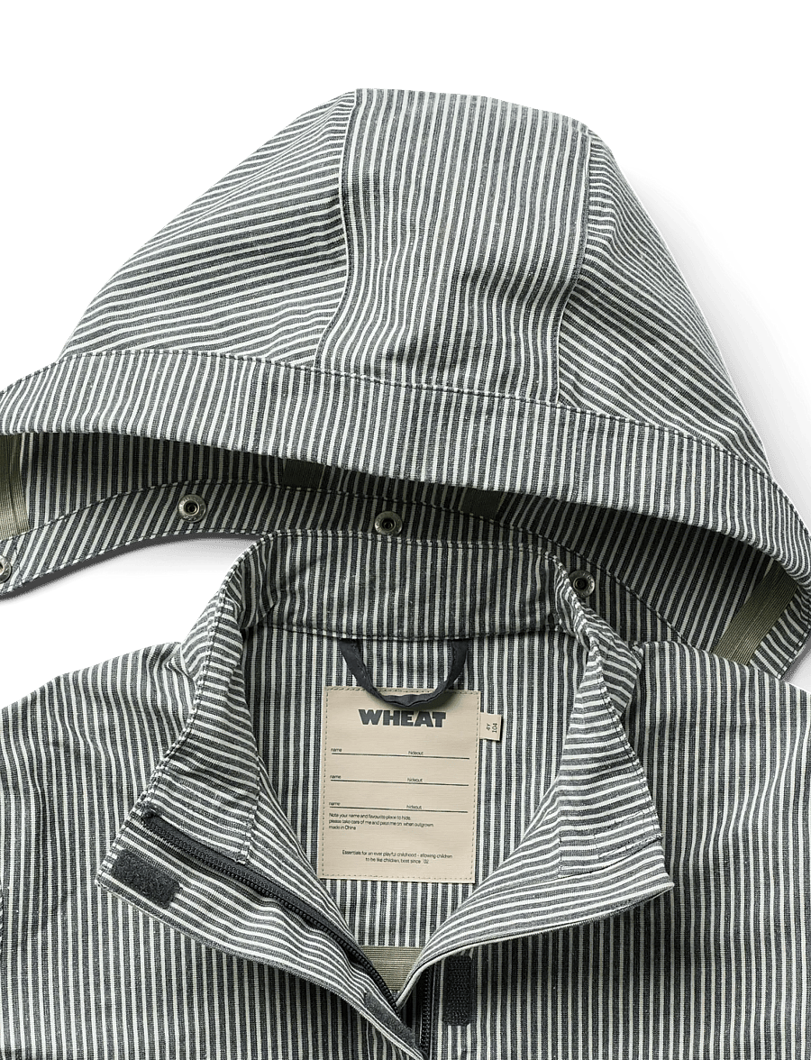Wheat - Parka Spriing - navy stripe - 2