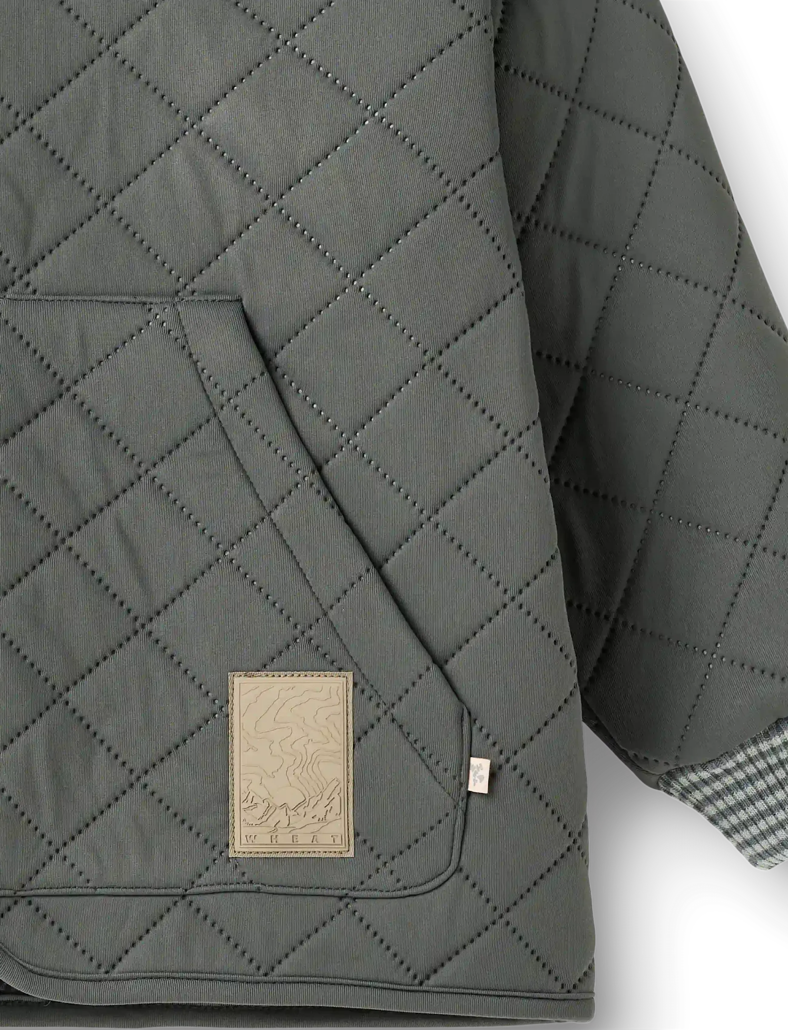 Wheat - Thermo Jacket Vando - quiltede jakker - dark shadow - 2