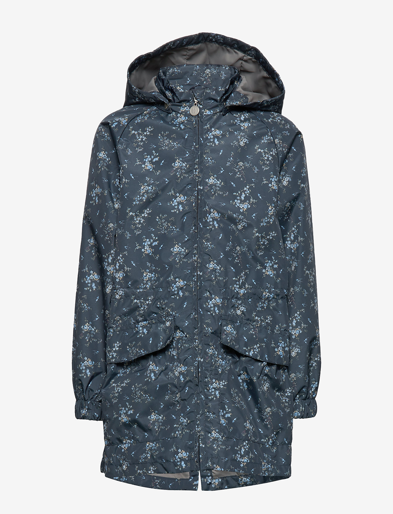Wheat - Windbreaker Elinor - greyblue flower - 1