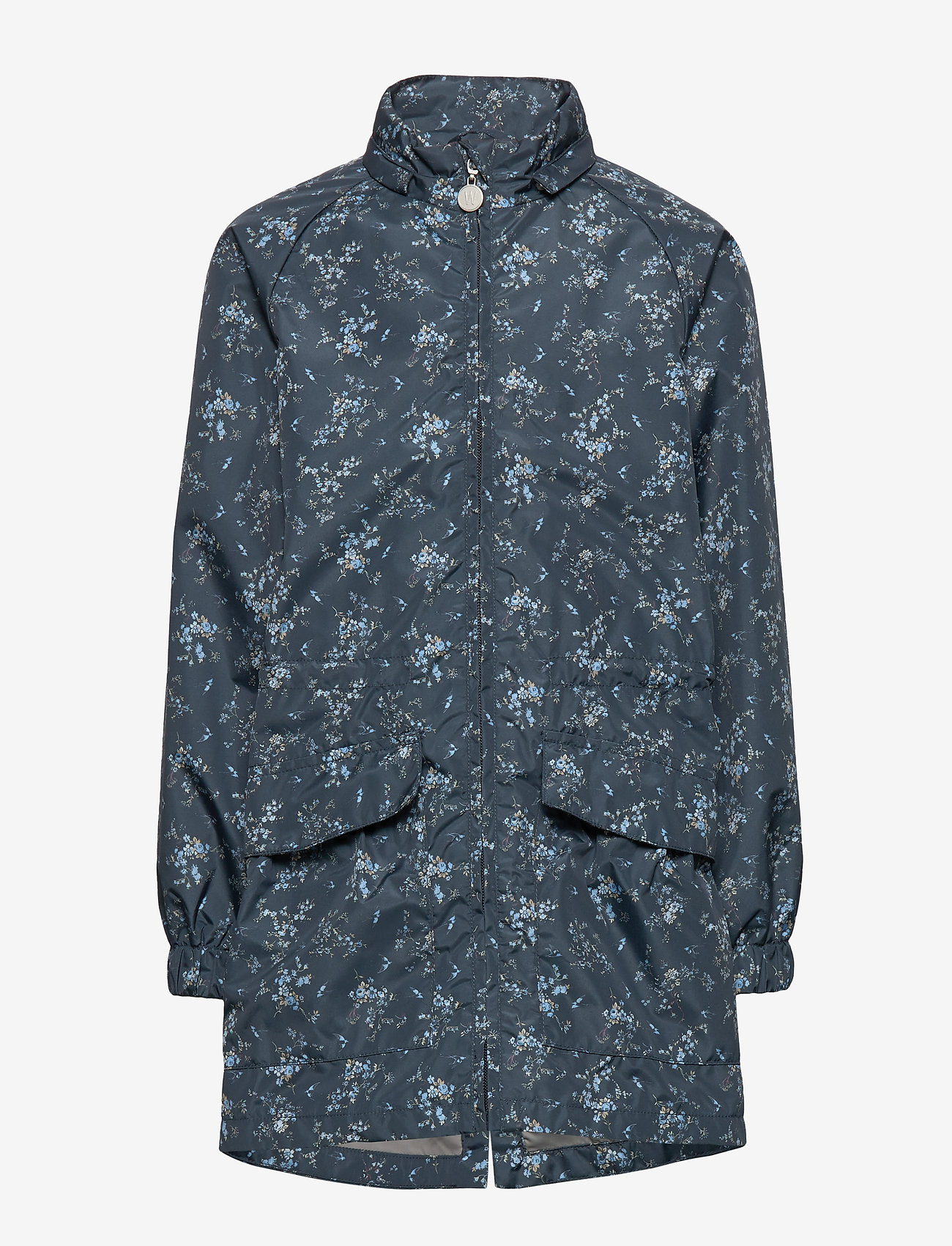 Wheat - Windbreaker Elinor - greyblue flower - 3