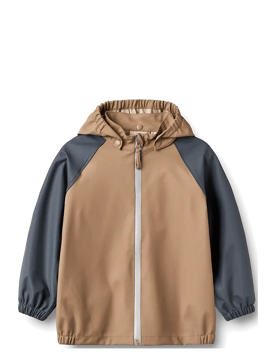 Wheat - Rainwear Lovoa Jacket - vihmajoped - hazel - 0