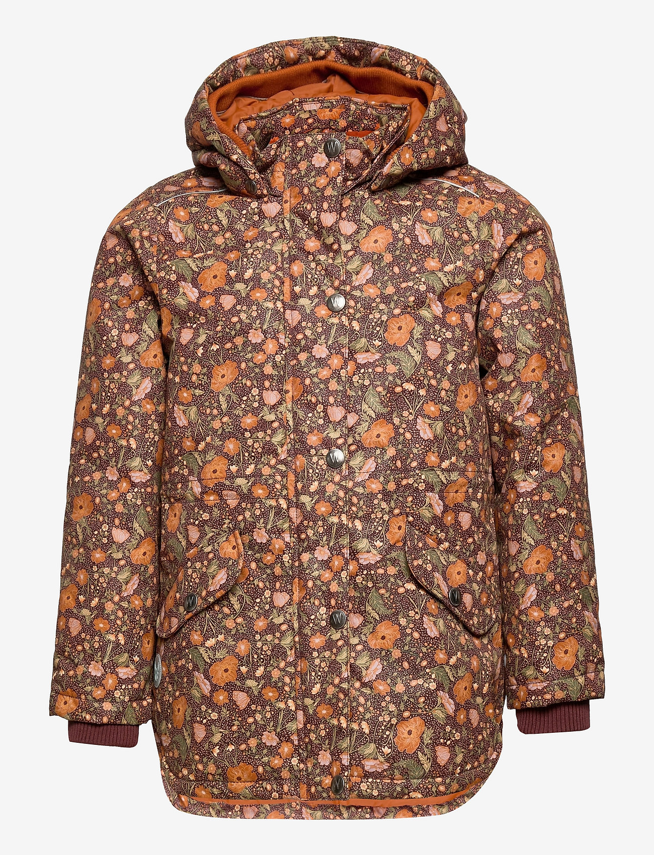 Wheat - Jacket Elda Tech - maroon flowers - 0