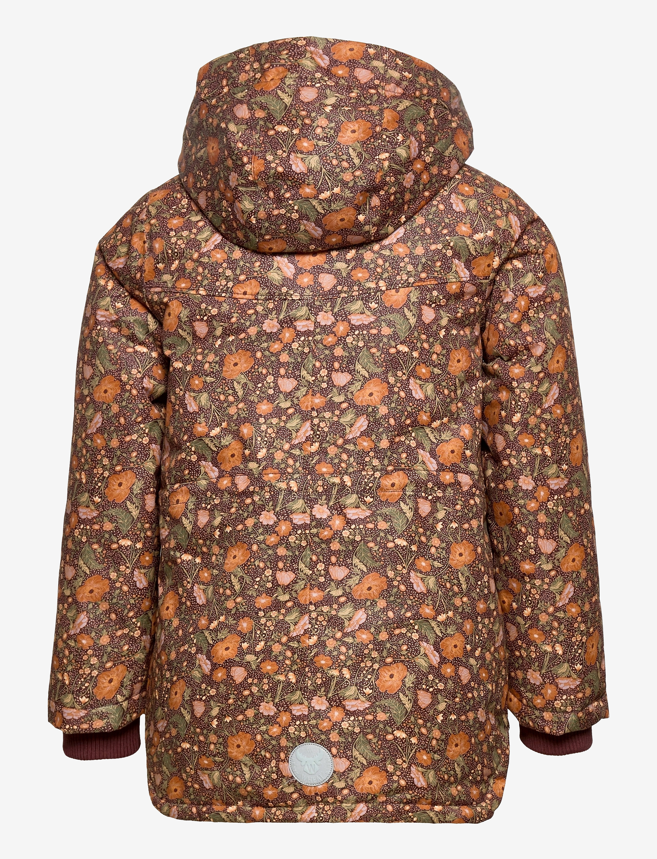 Wheat - Jacket Elda Tech - maroon flowers - 1