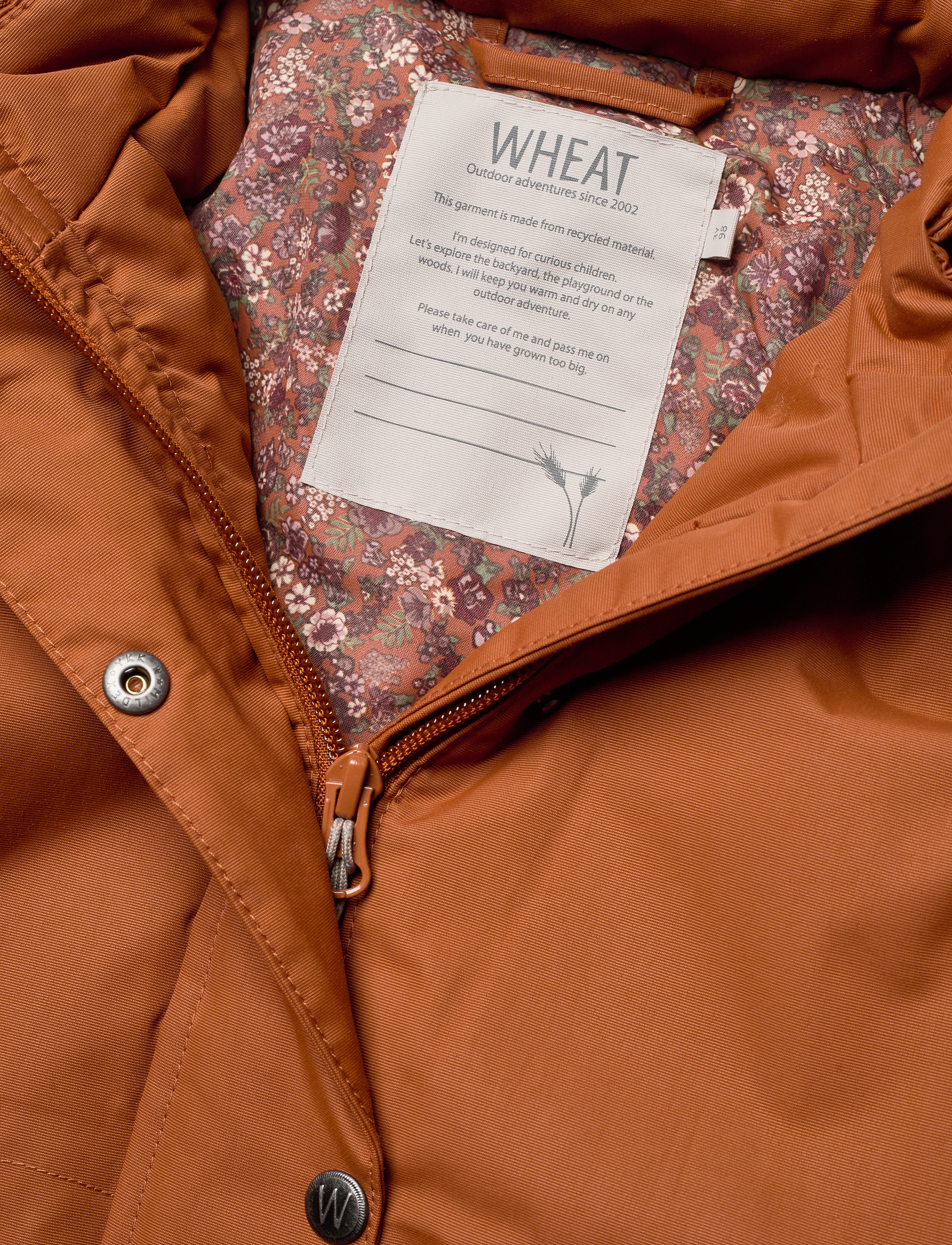 Wheat - Jacket Elda Tech - cinnamon - 2
