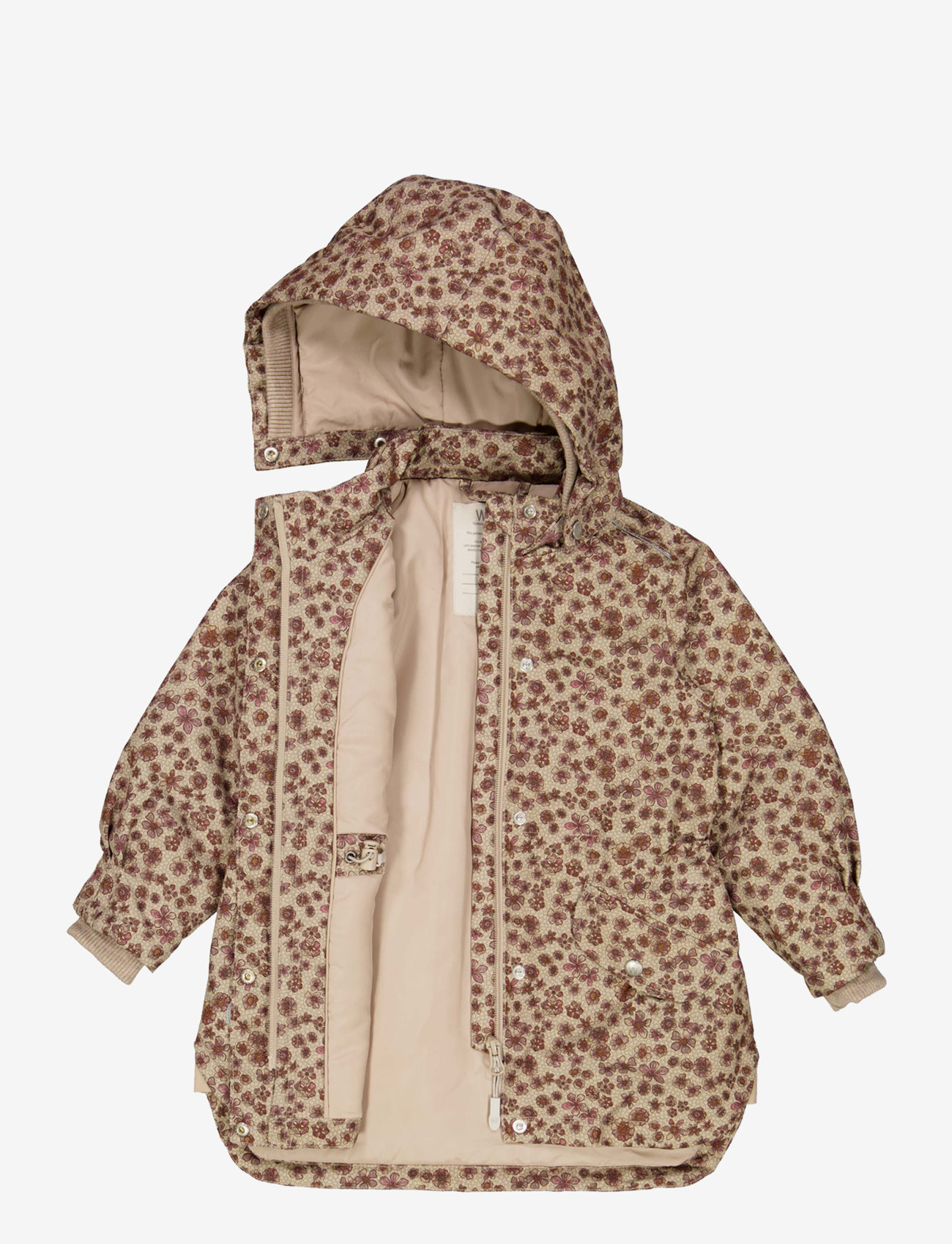 Wheat - Jacket Elda Tech - winter blush flowers - 1