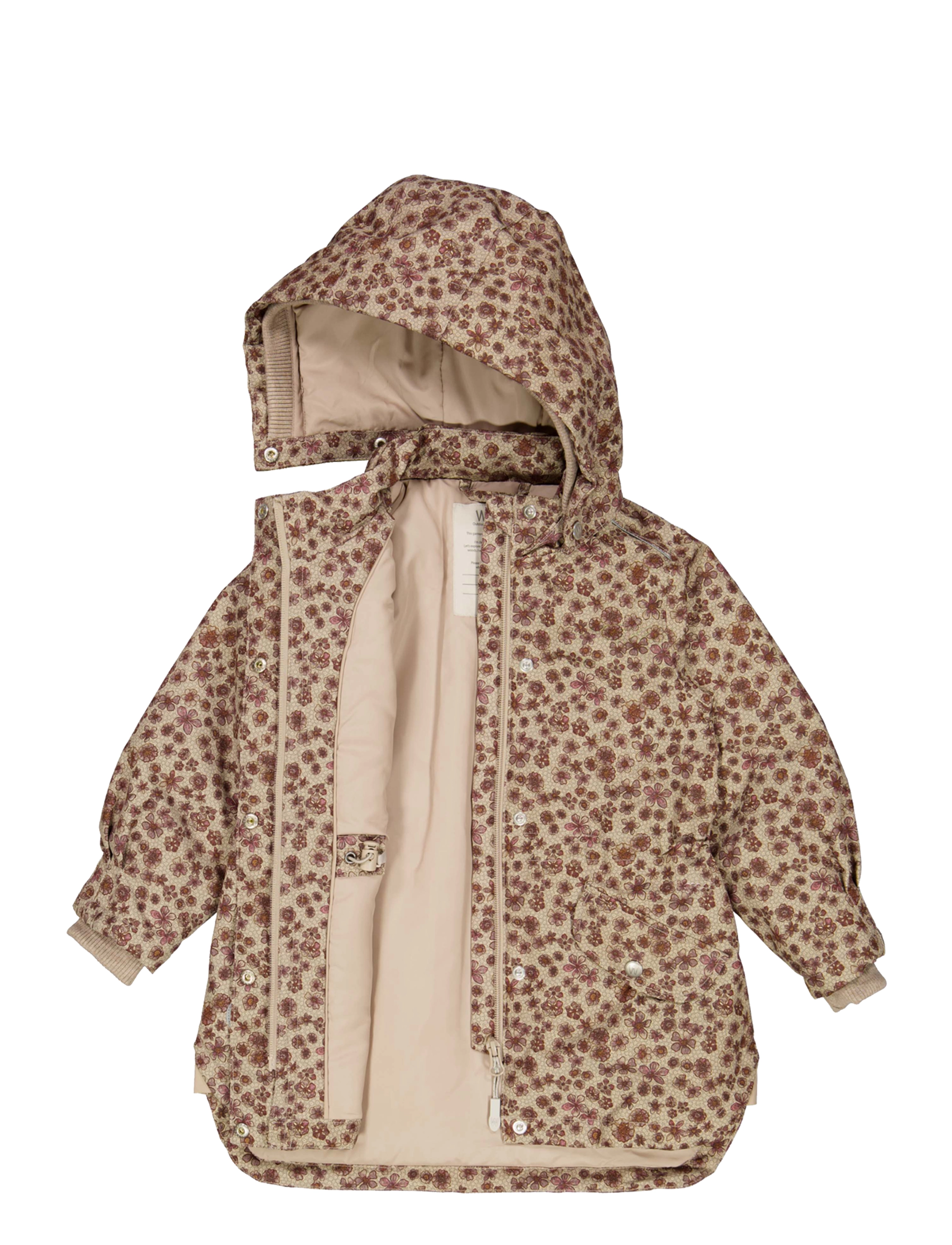 Wheat - Jacket Elda Tech - winter blush flowers - 1