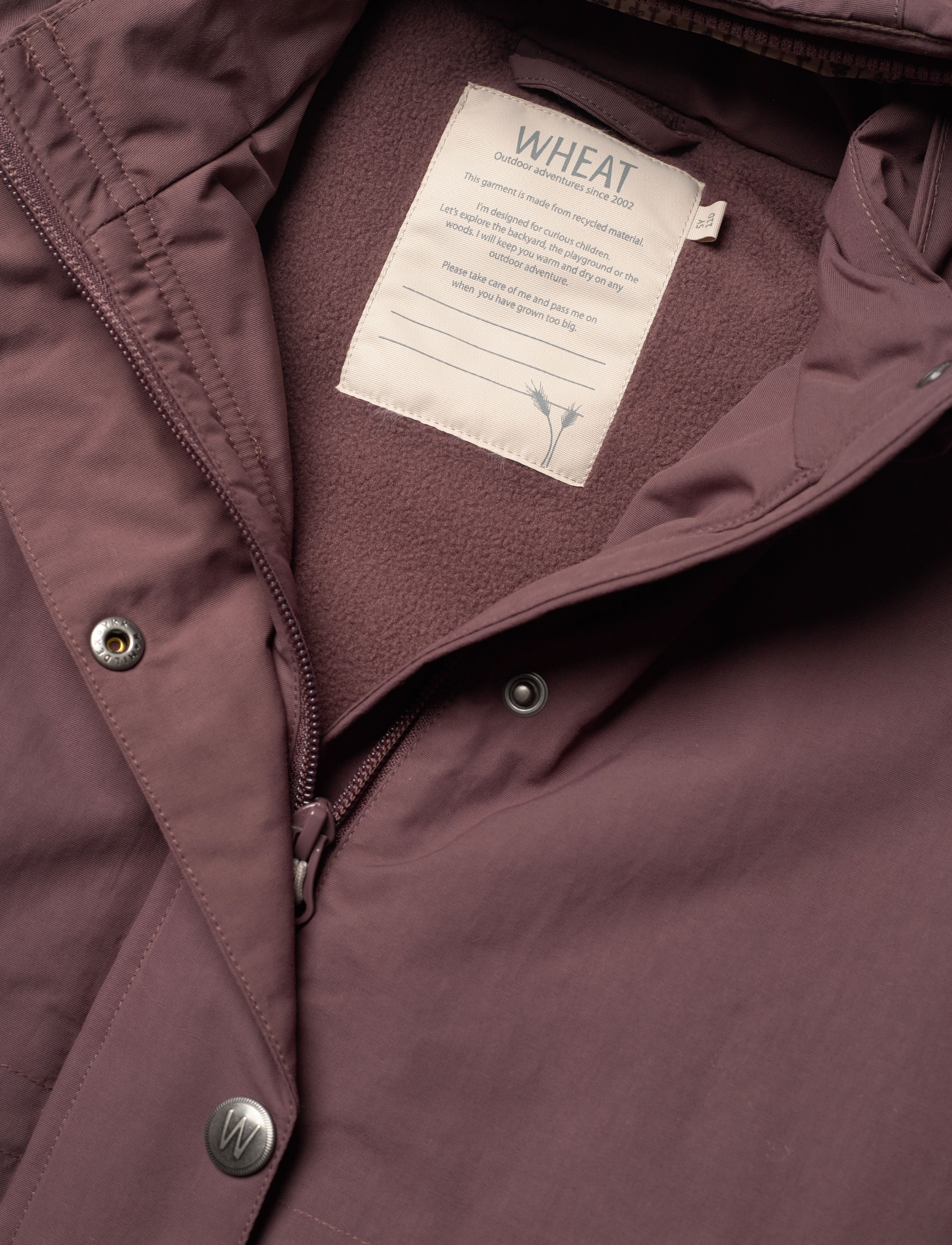Wheat - Jacket Elda Tech - eggplant - 3