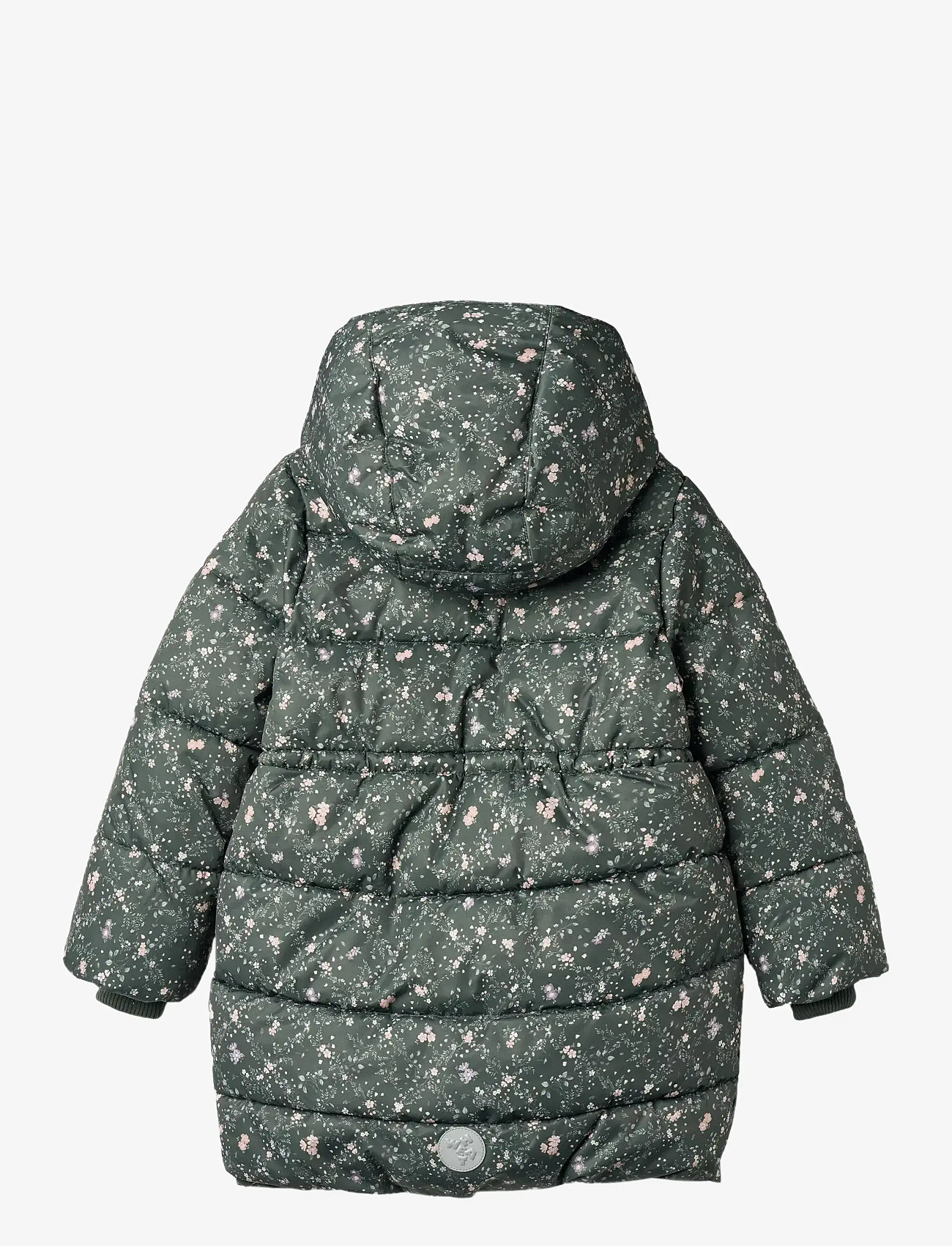 Wheat - Puffer Coat Yrsa - puhvis ja polsterdatud - forest lake checked flowers - 1