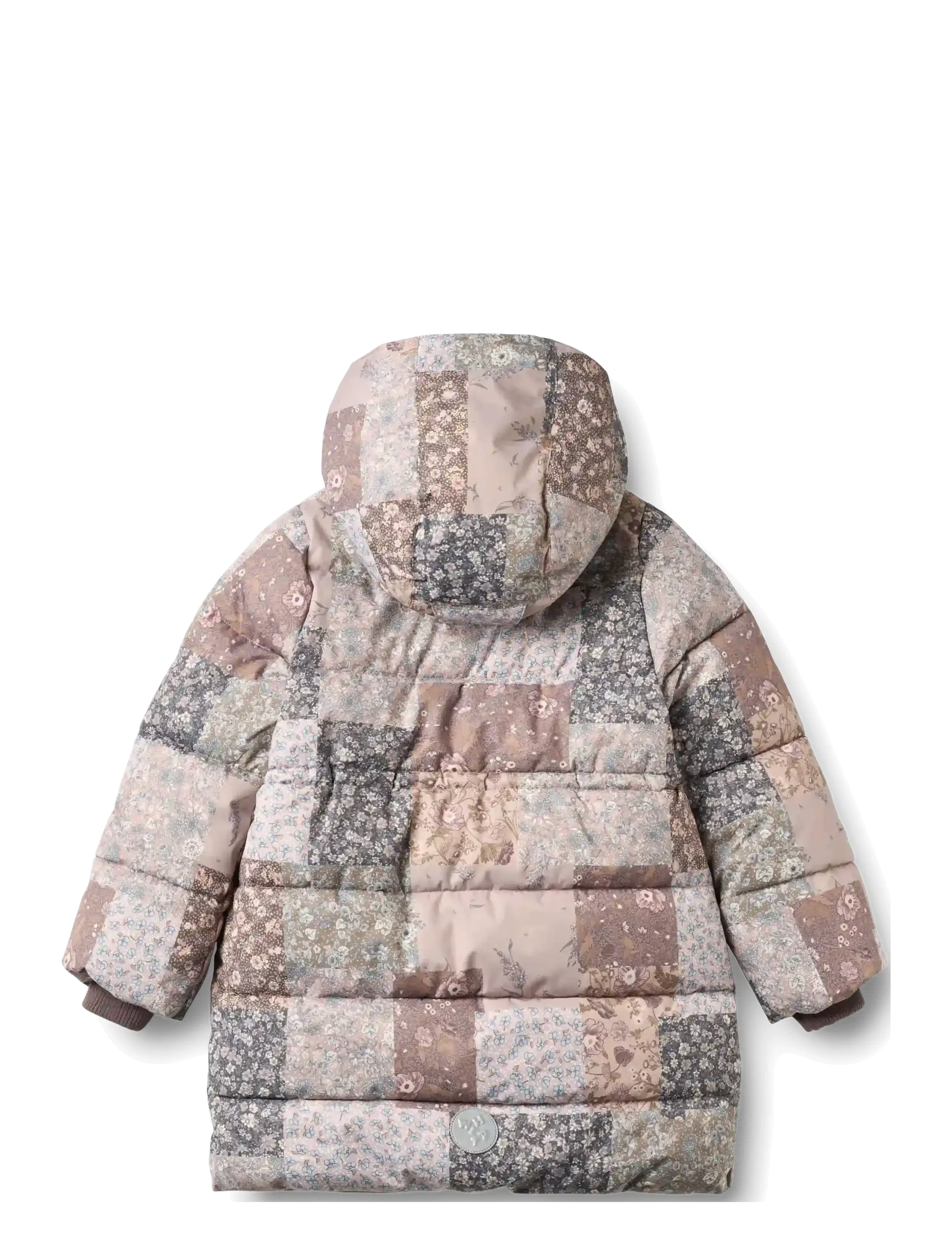 Wheat - Puffer Coat Yrsa - winterjacke - patchwork flowers - 1