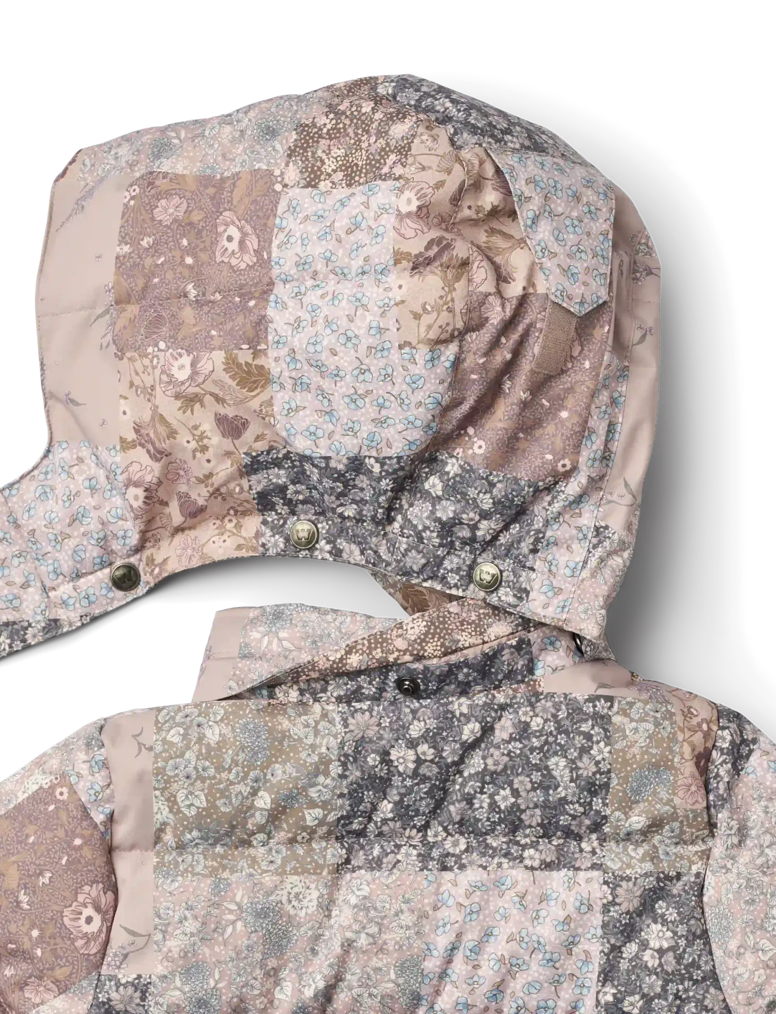 Wheat - Puffer Coat Yrsa - winterjacke - patchwork flowers - 2