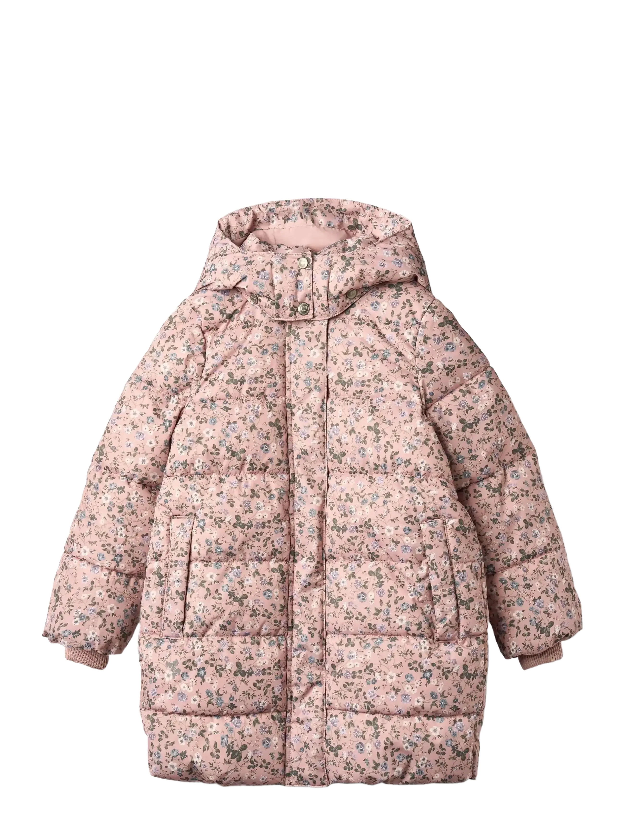 WHEAT Puffer Mantel Yrsa Pink - 152 - Kinder