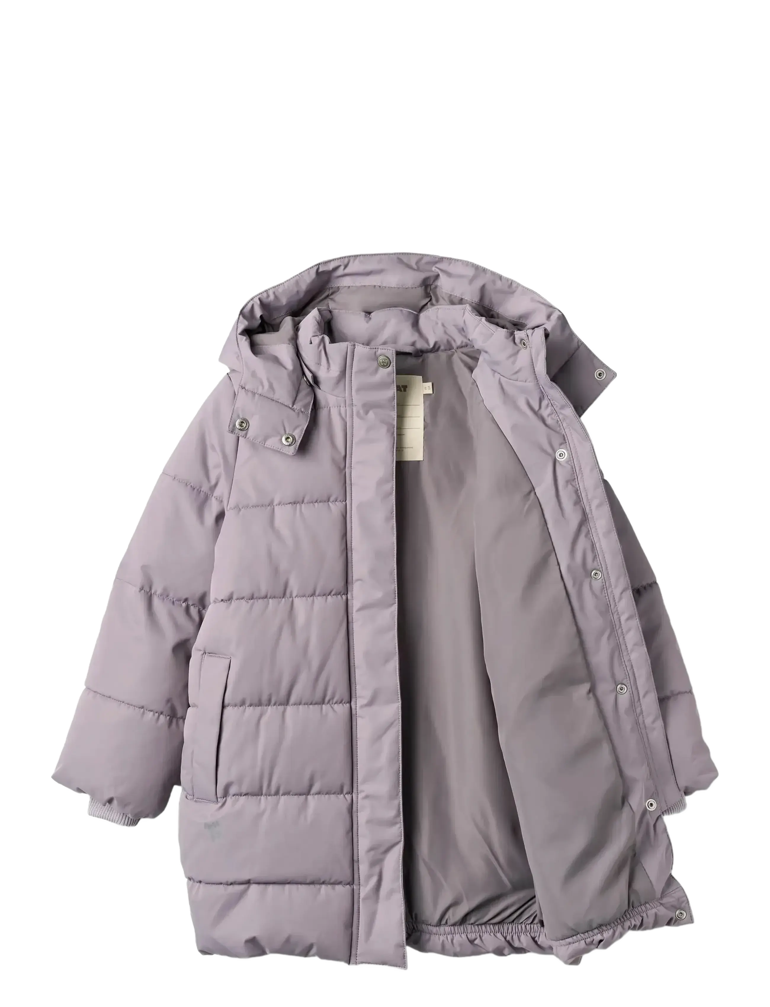 Wheat - Puffer Coat Yrsa - jakker - dark lavender - 3