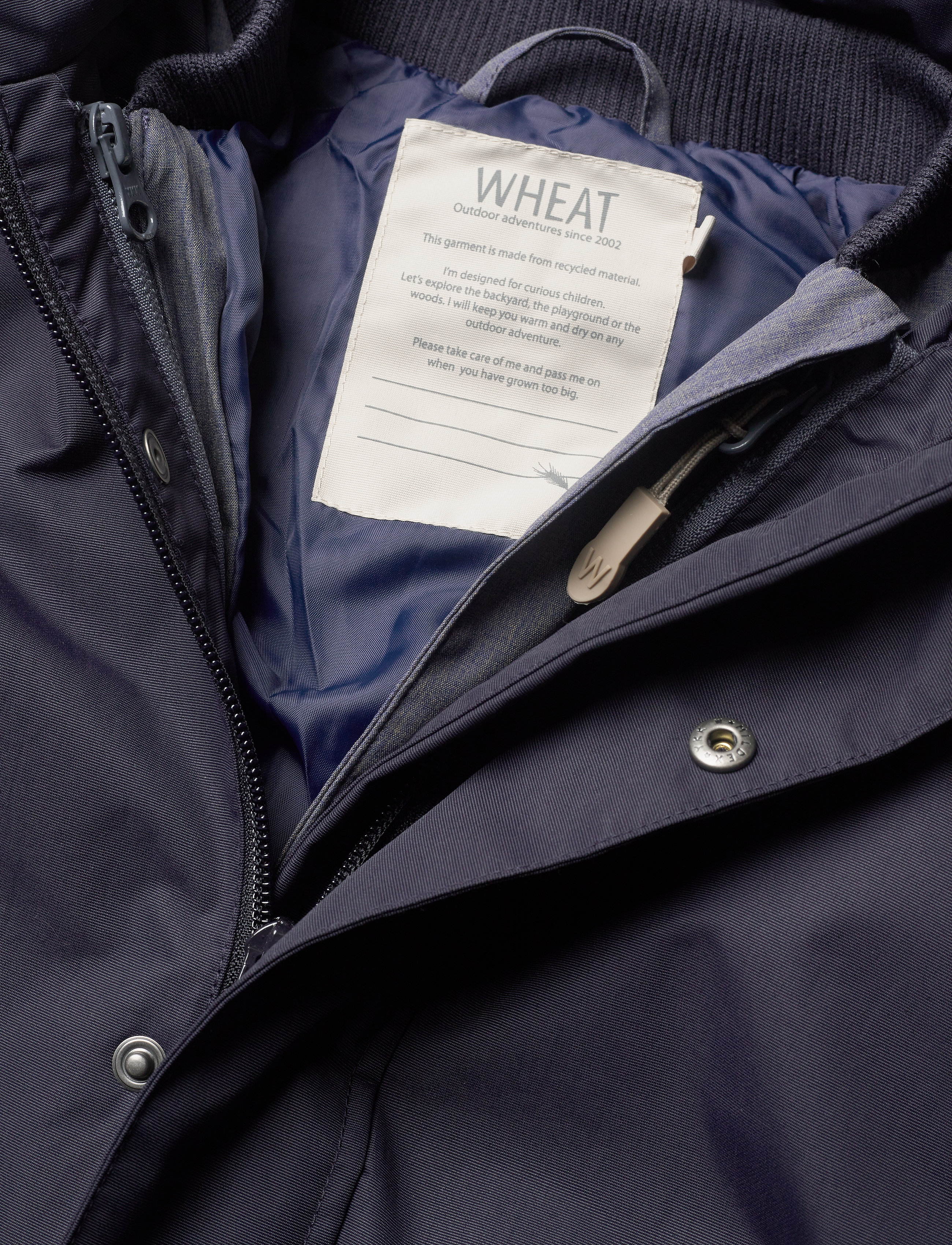 Wheat - 3in1 Jacket Nalo Tech - deep blue - 3