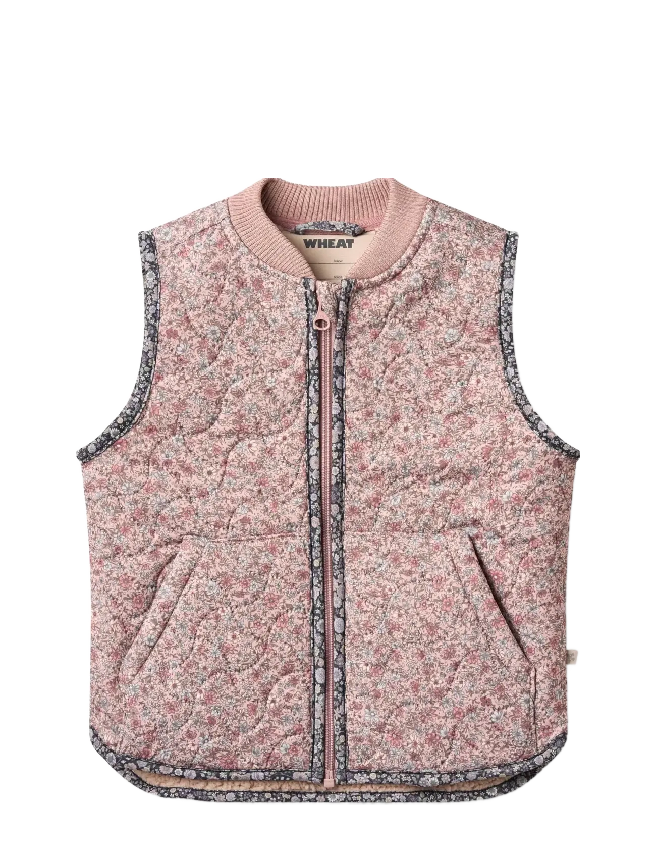 Wheat - Thermo Gilet Eden - soft lavender flowers - 1