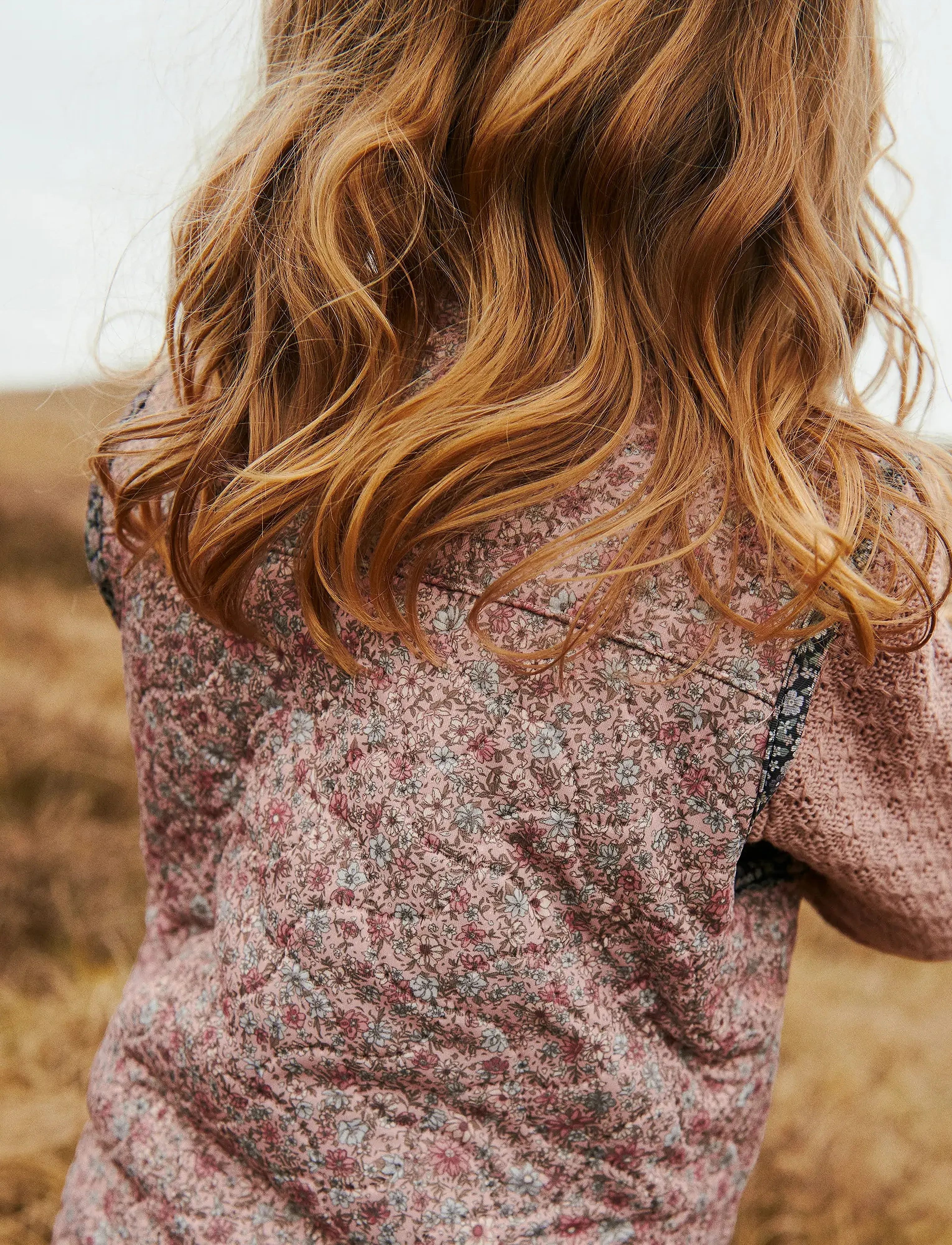 Wheat - Thermo Gilet Eden - soft lavender flowers - 4