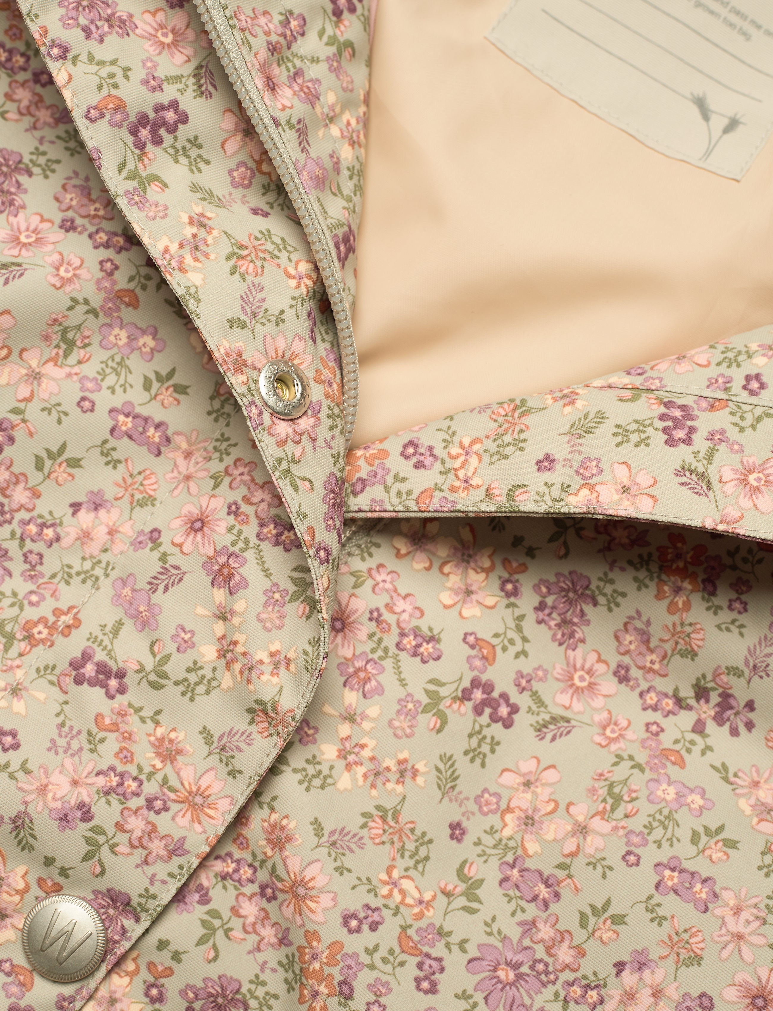 Wheat - Jacket Alba Tech - stone flowers - 2