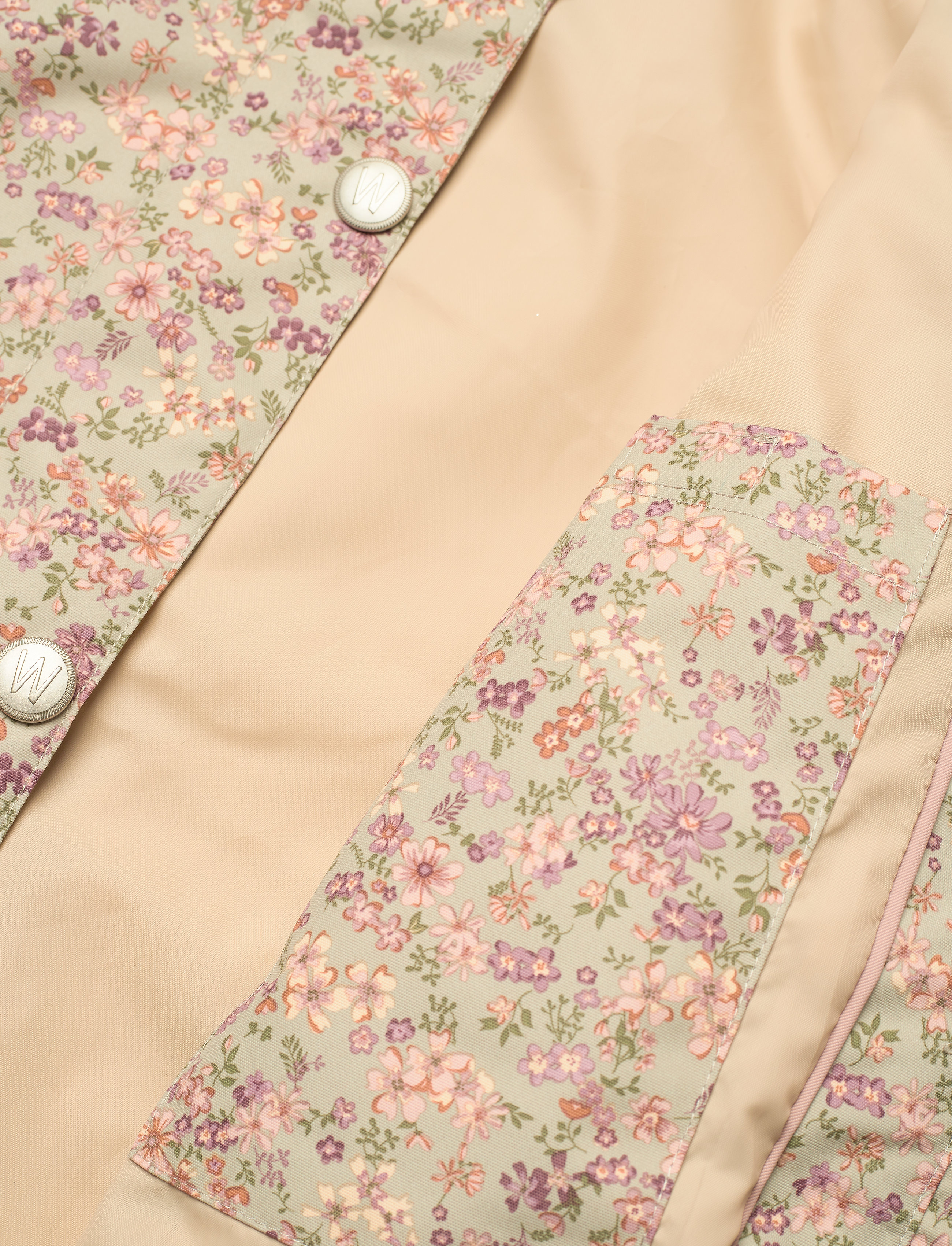 Wheat - Jacket Alba Tech - stone flowers - 4