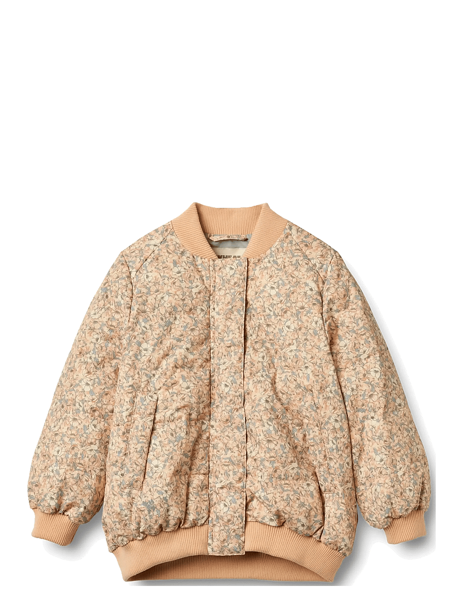 Wheat - Puffer Jacket Lotte - winterjacke - pink sand flowers - 0