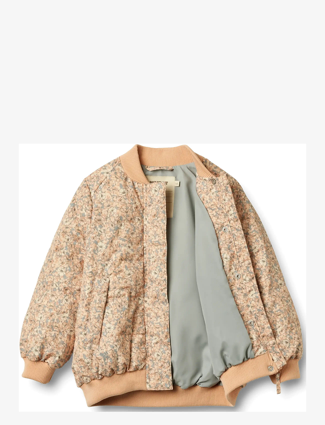 Wheat - Puffer Jacket Lotte - winterjas - pink sand flowers - 2