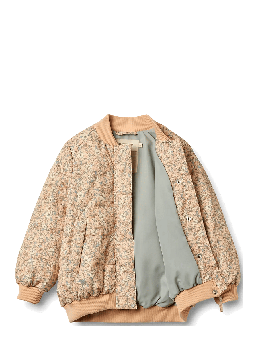 Wheat - Puffer Jacket Lotte - winterjacke - pink sand flowers - 2