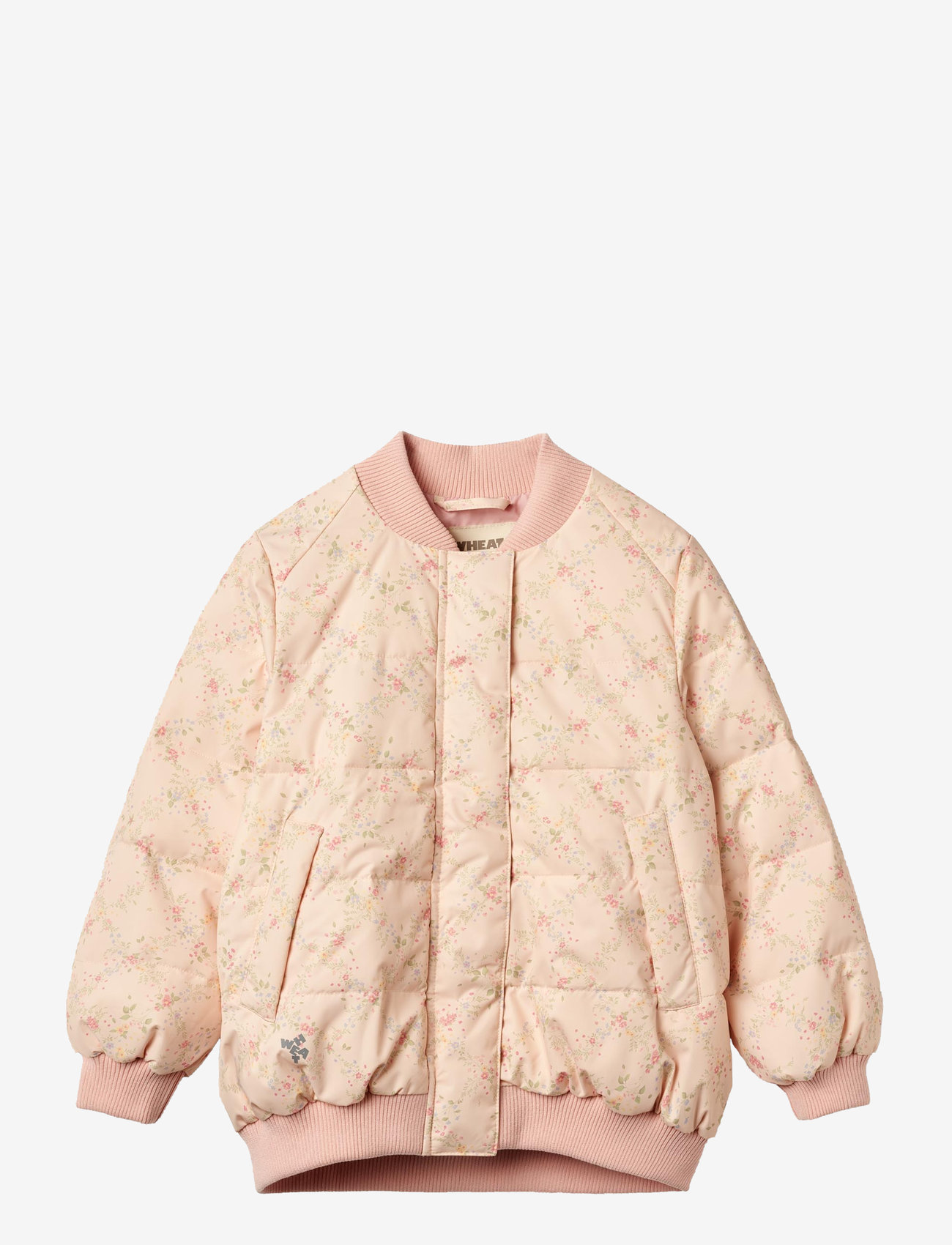Wheat - Puffer Jacket Lotte - rose checked flowers - 0
